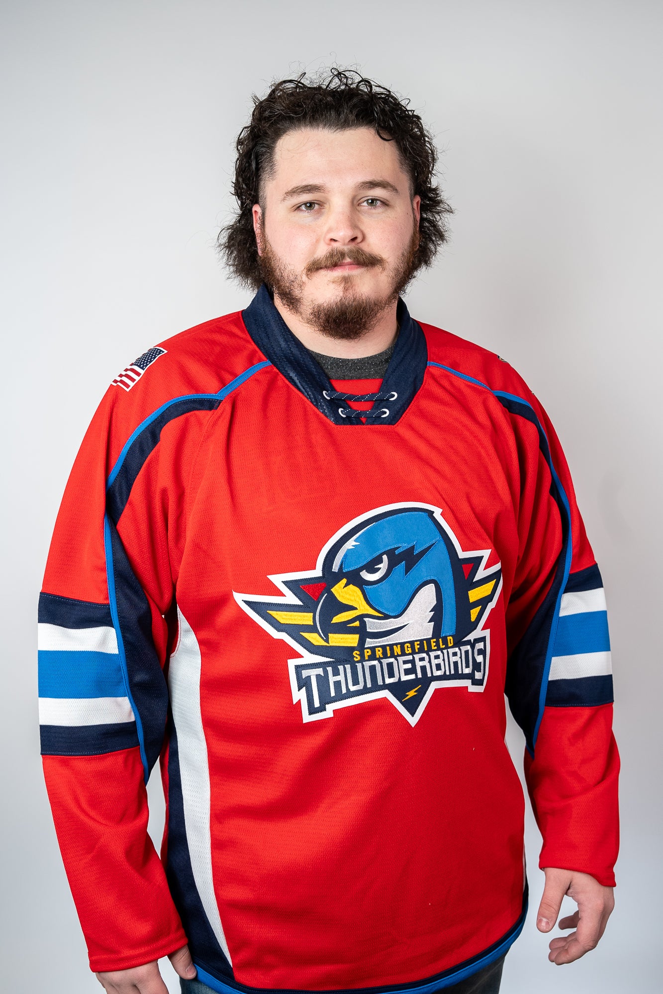 Red Replica Quicklite Jersey – Springfield Thunderbirds Team Store