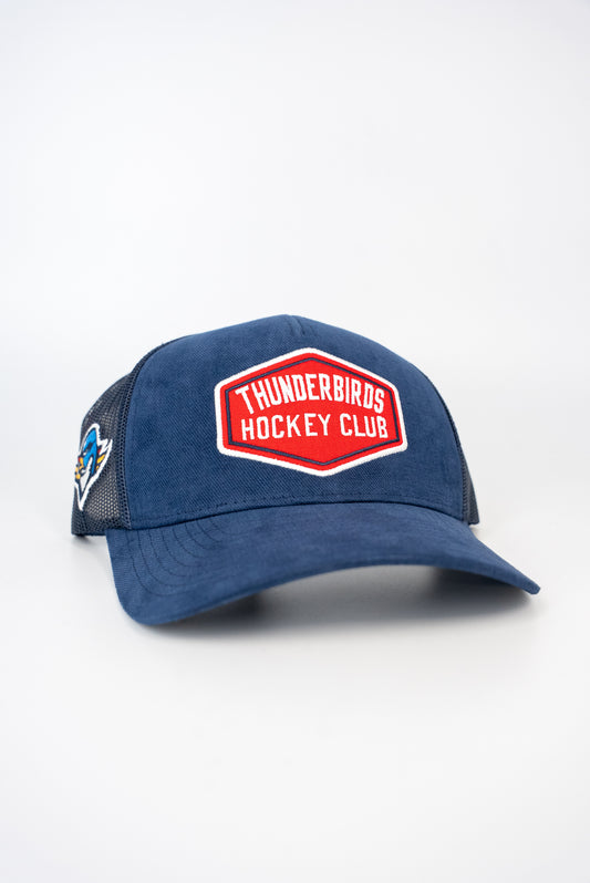 CCM T-Birds Hockey Club Patch - Meshback Trucker - Navy
