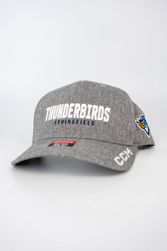 CCM Grey Structured Adjustable Cap