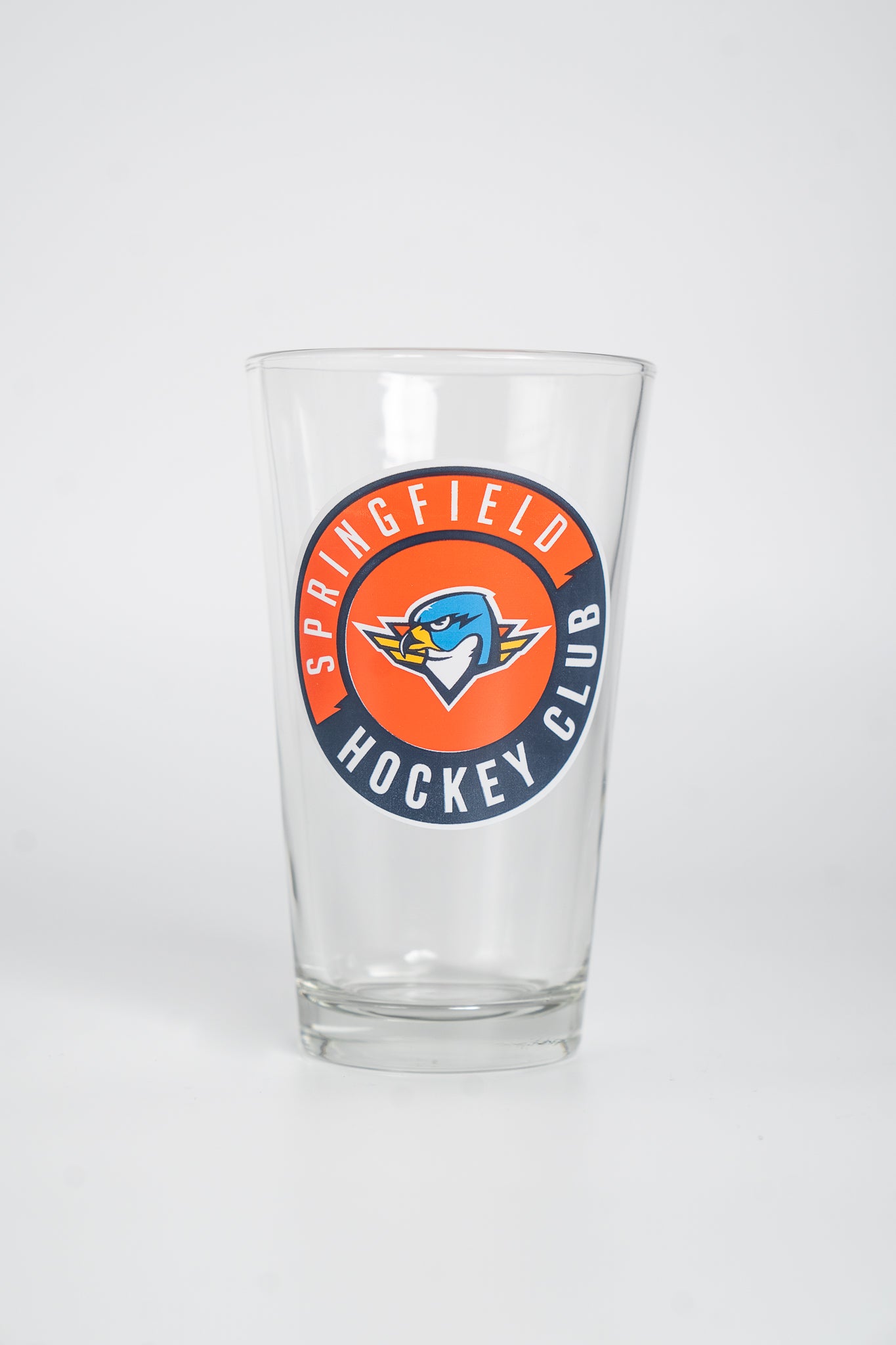 Pint Glass - Hockey Club (Navy/Red)