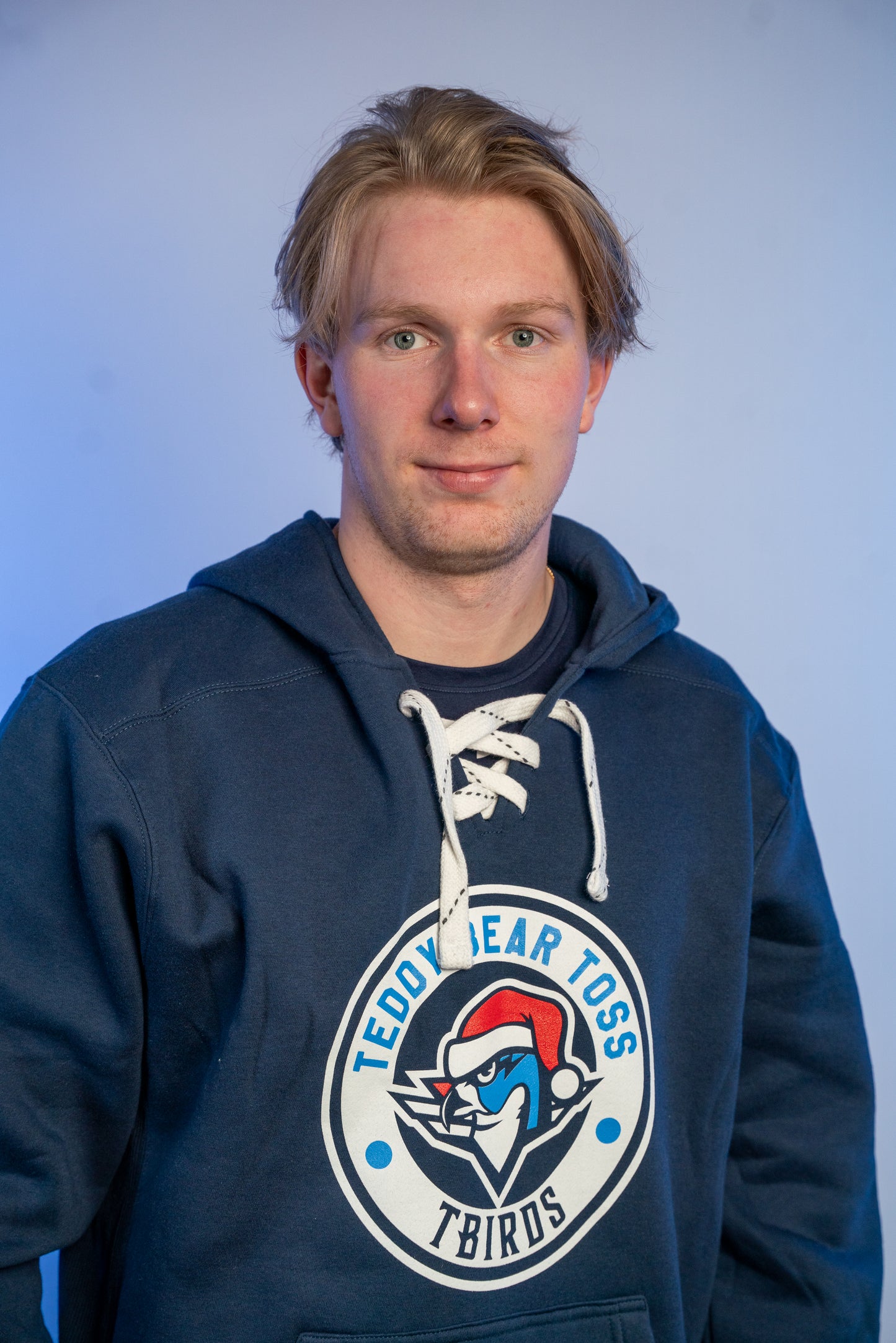 Teddy Bear Toss/Santa Boomer Laced Hooded - Navy