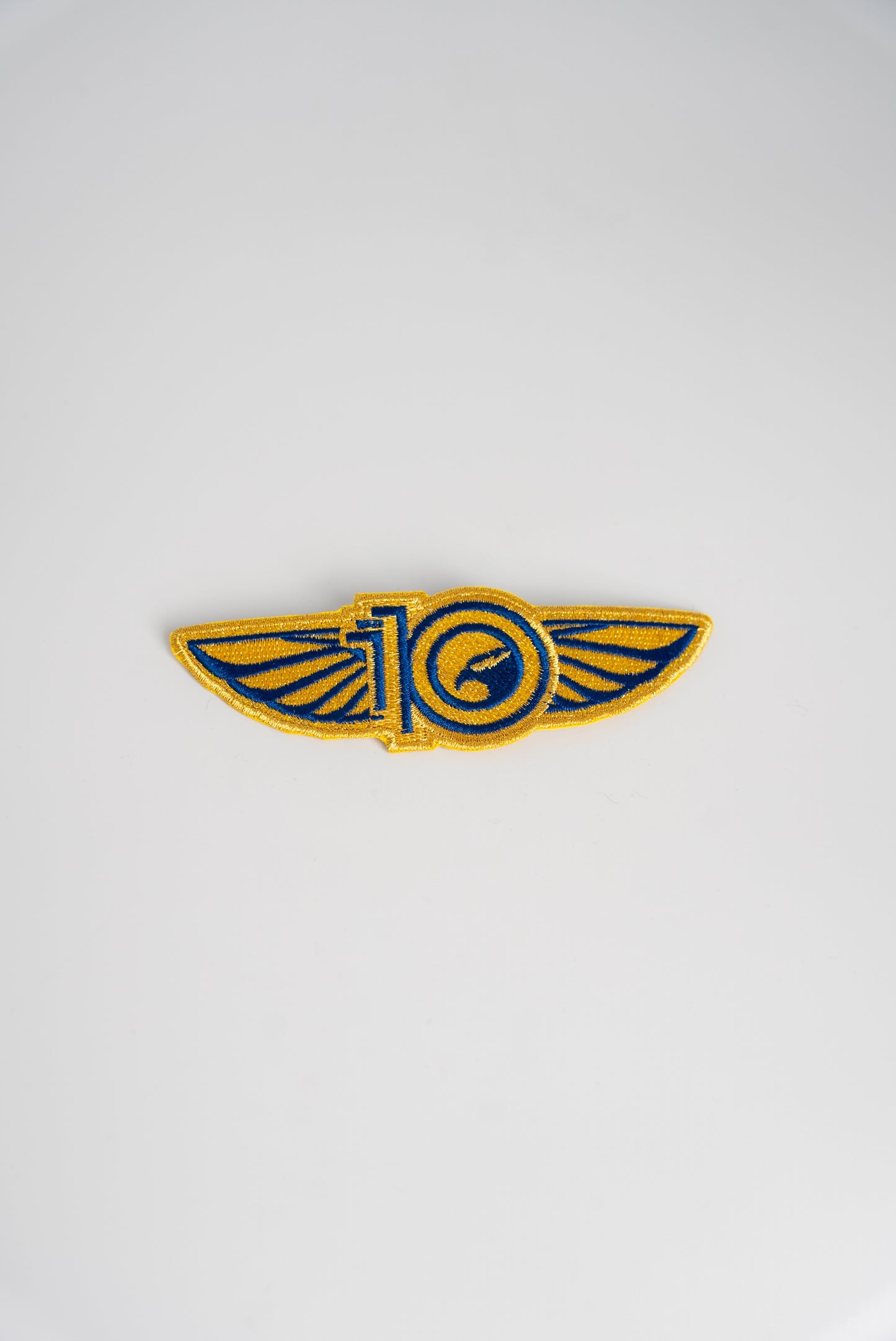 10th Anniversary Gold Patch