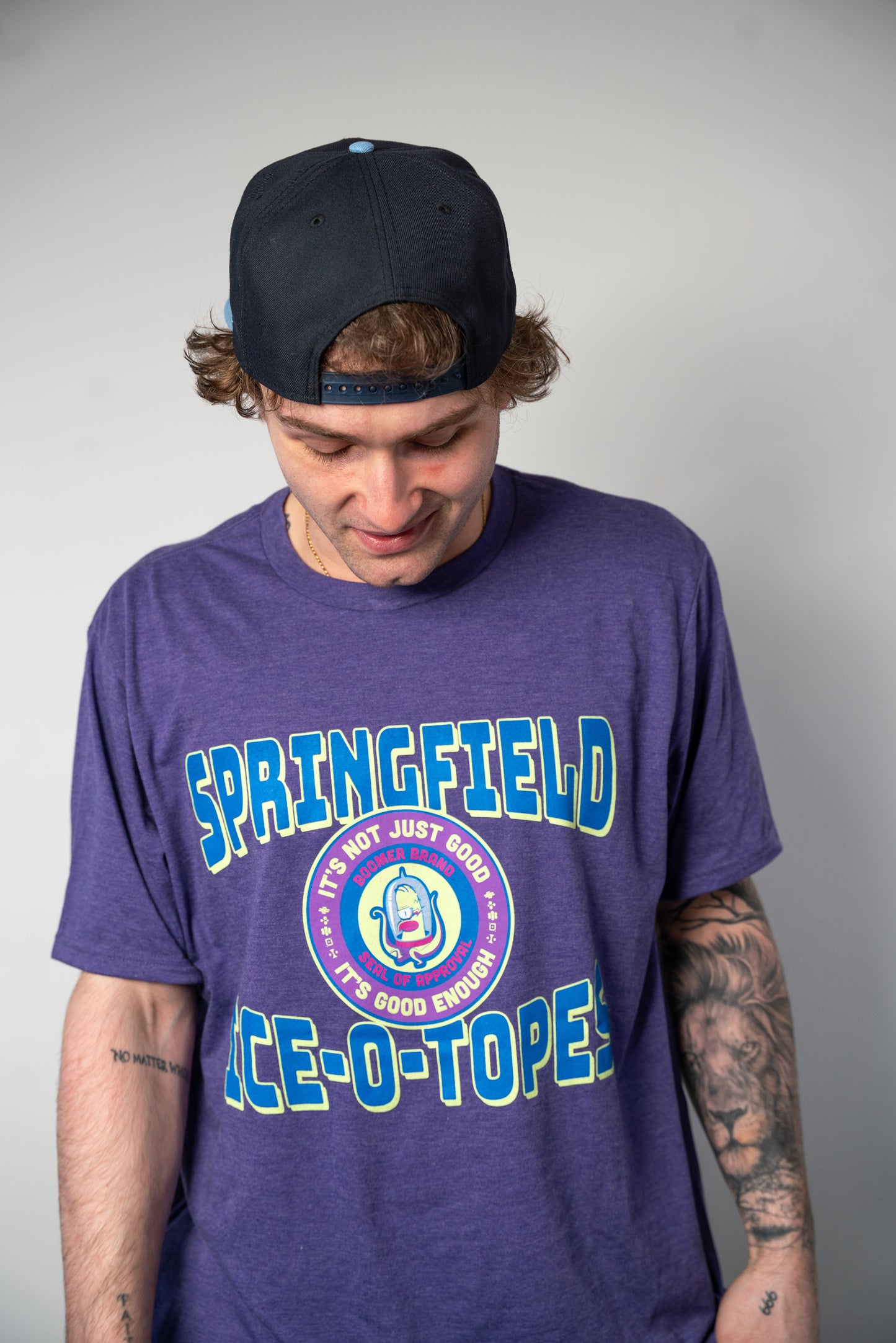 Ice-O-Topes Solid Tee - Purple