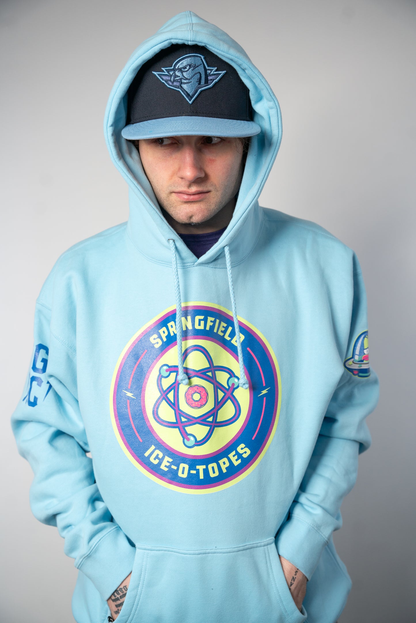 Ice-O-Topes Pullover Hoodie - Blue
