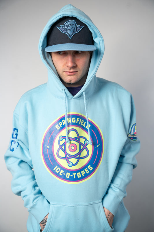 Ice-O-Topes Pullover Hoodie - Blue
