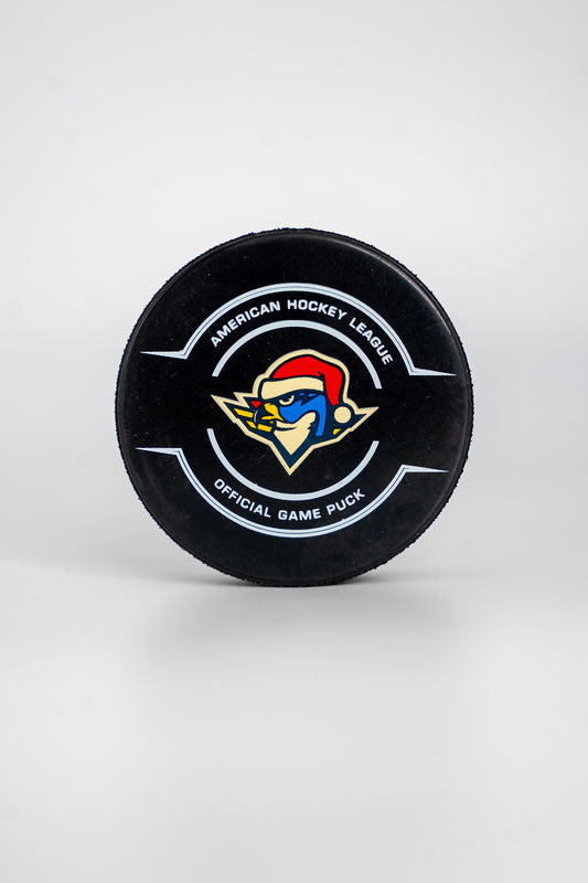 Official Game Puck - Santa Boomer 2023-24