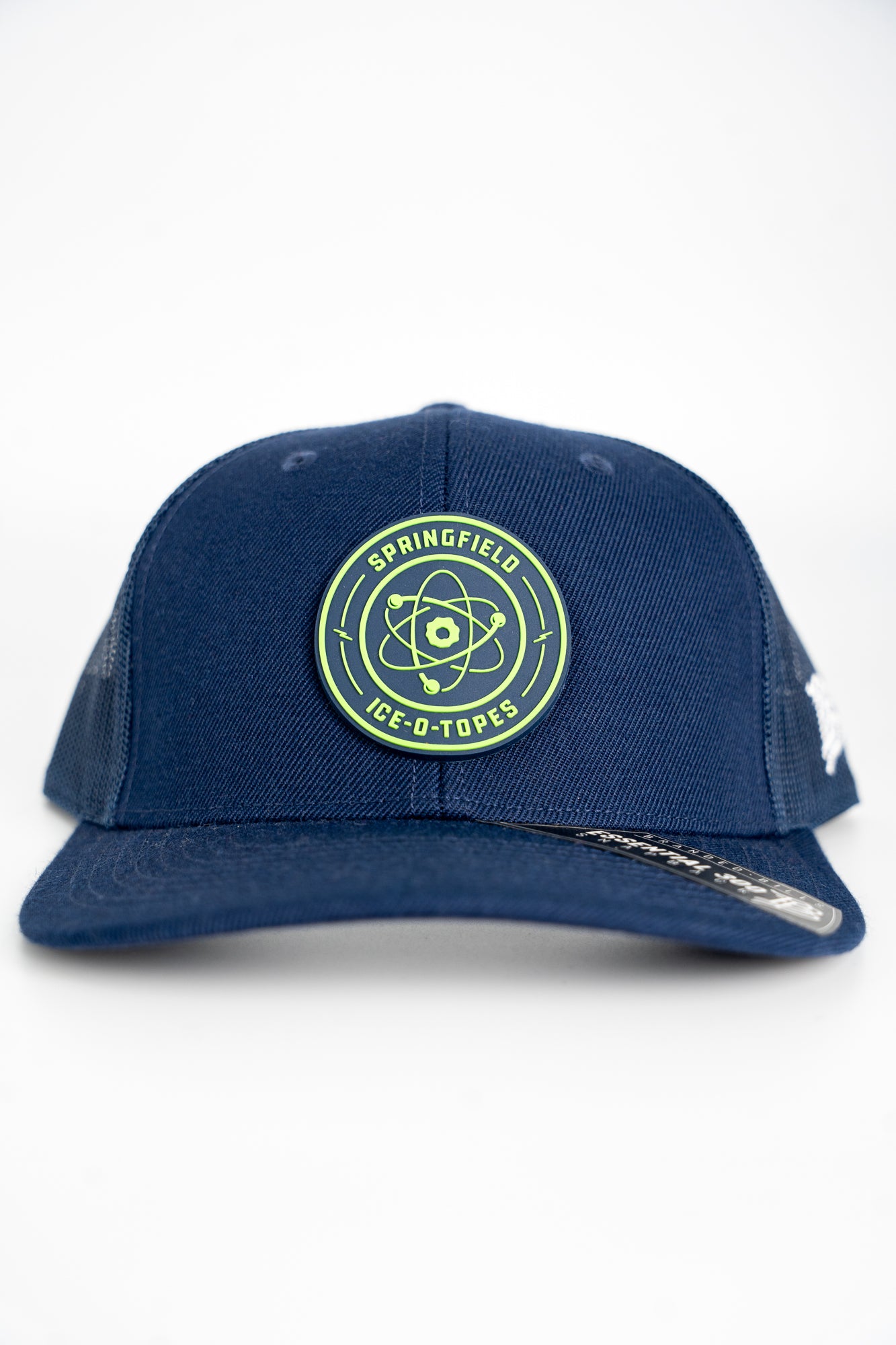 Neon Ice-O-Topes - Branded Bills Curved Trucker - Navy