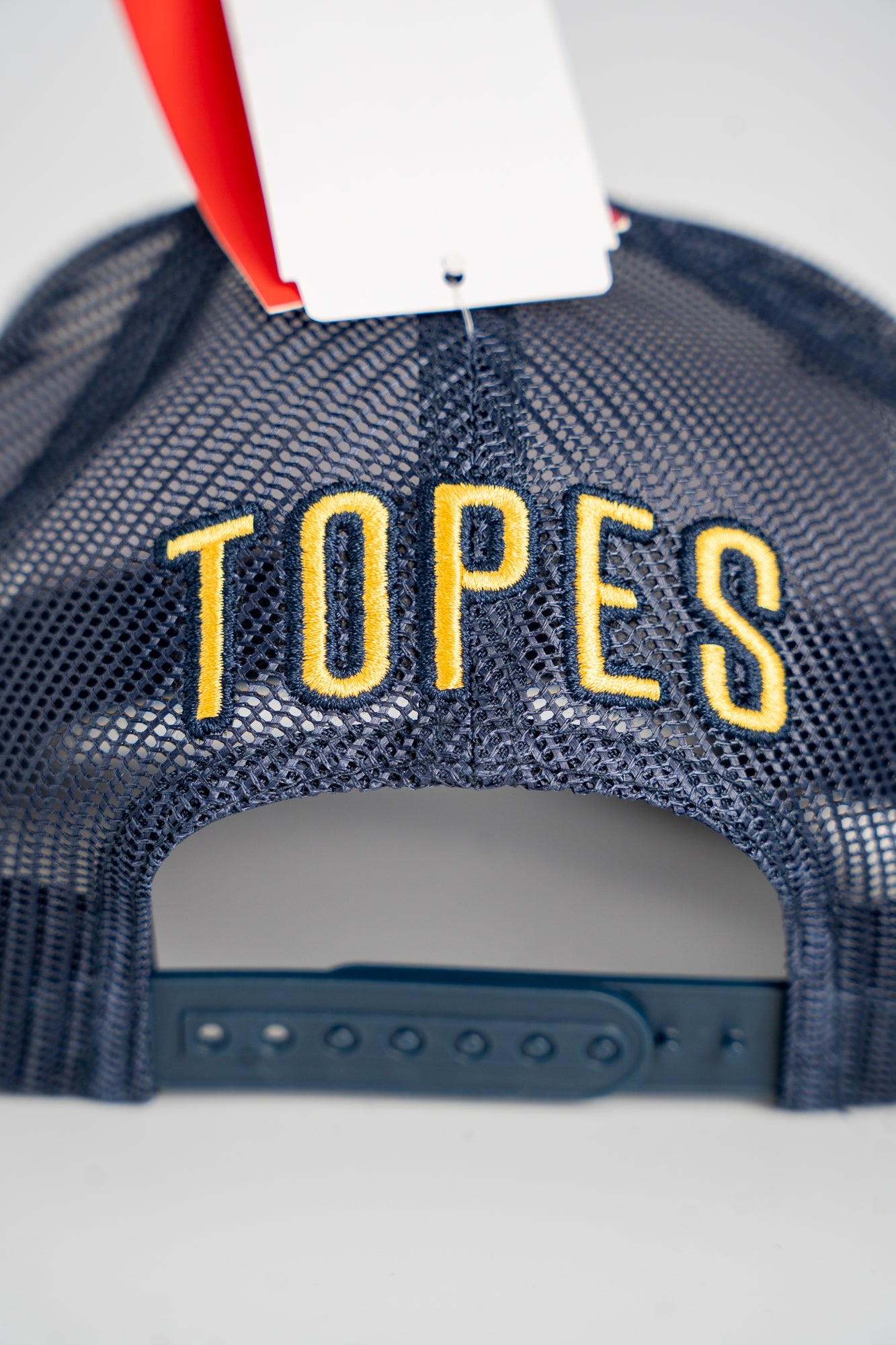 CCM Meshback Trucker - Ice-O-Topes (White Front/ Navy Brim & Back)