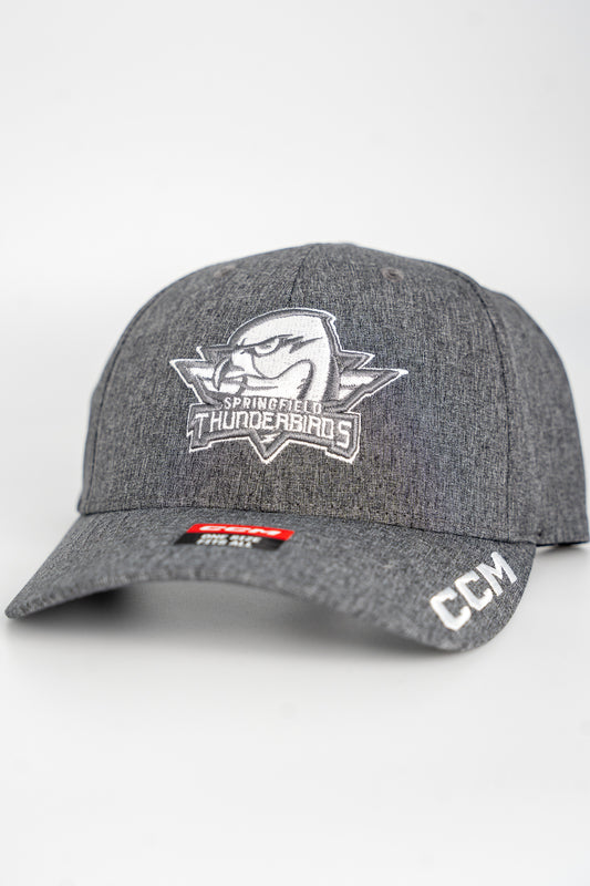 CCM Grey Low Profile T-Birds Snapback