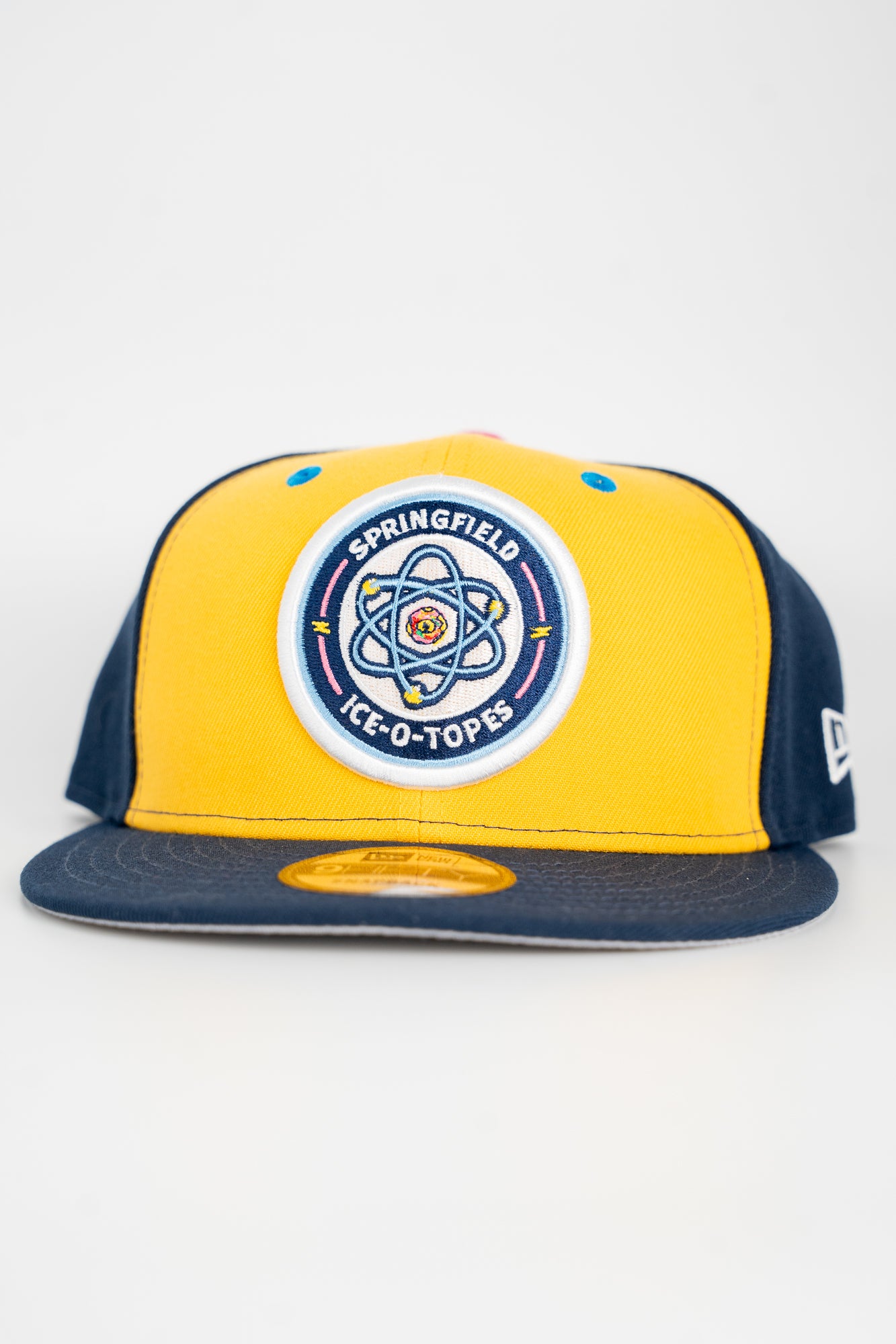 Springfield Ice-O-Topes New Era 9Fifty Snapback - Navy/Yellow