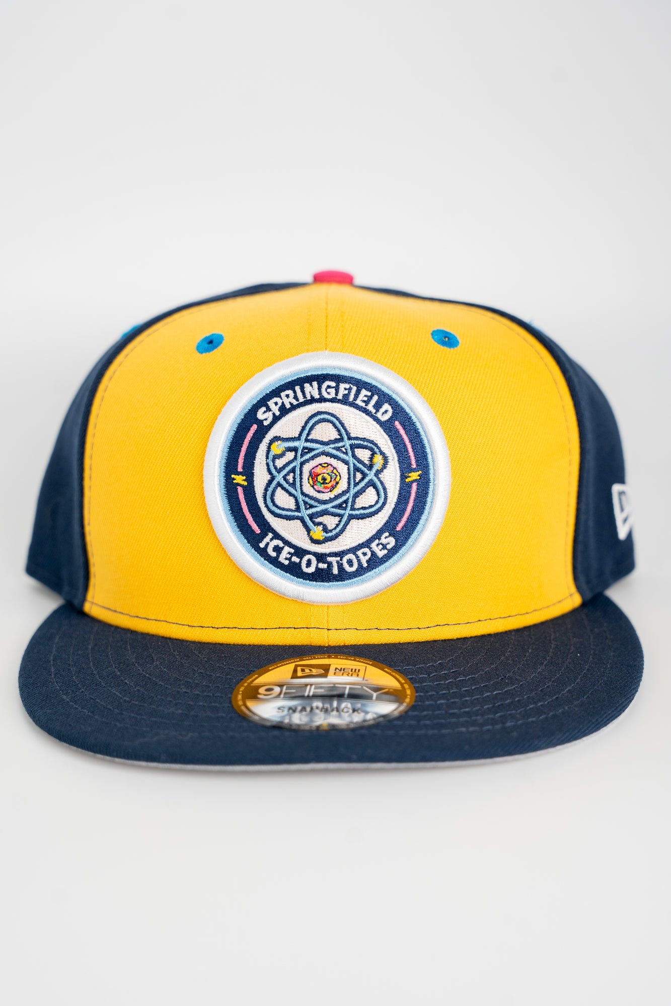 Springfield Ice-O-Topes New Era 9Fifty Snapback - Navy/Yellow