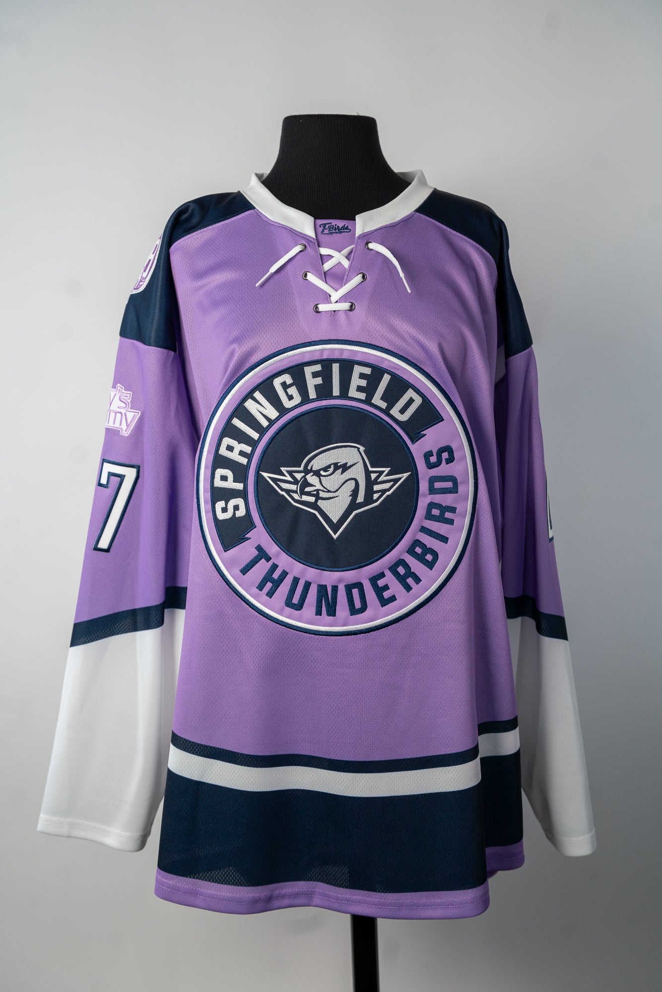 2024-25 Hockey Fights Cancer Jersey - #47 Pierre-Olivier Joseph - Game Issued - Size XL - Set 1/1