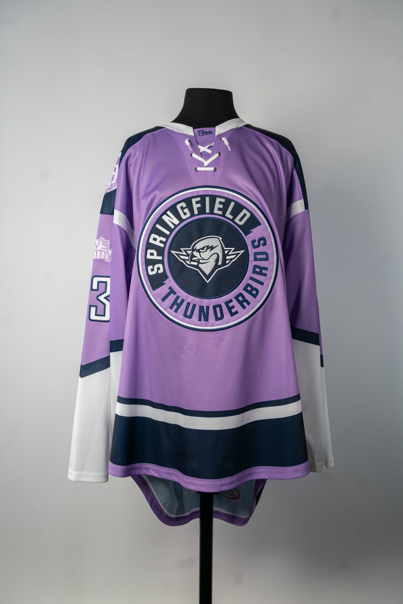 2024-25 Hockey Fights Cancer Jersey - #33 Anton Malmstrom - Game Issued & Signed - Size 2XL - Set 1/1