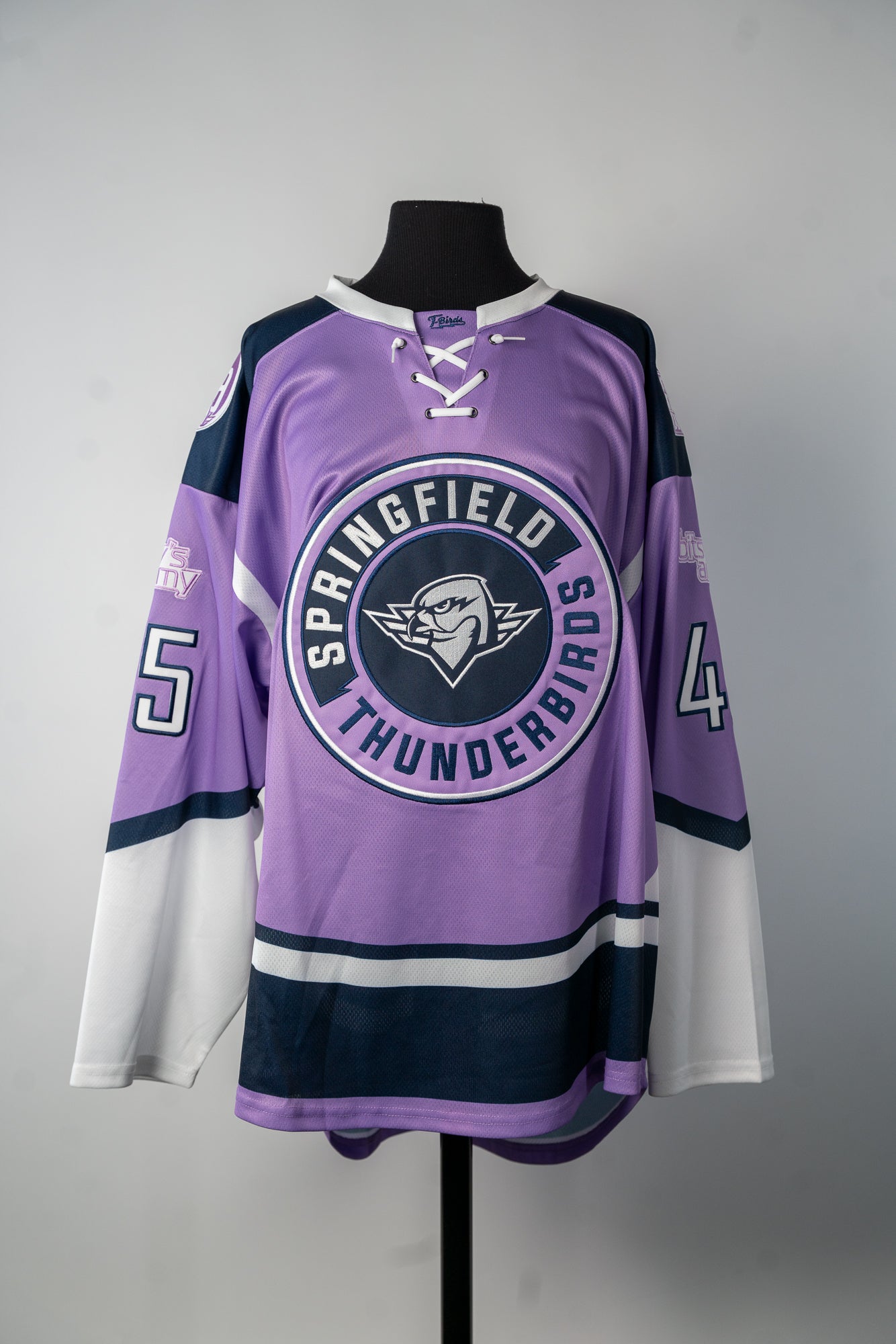 2024-25 Hockey Fights Cancer Jersey - #45 Marc-Andre Gaudet - Game Issued & Signed - Size XL - Set 1/1