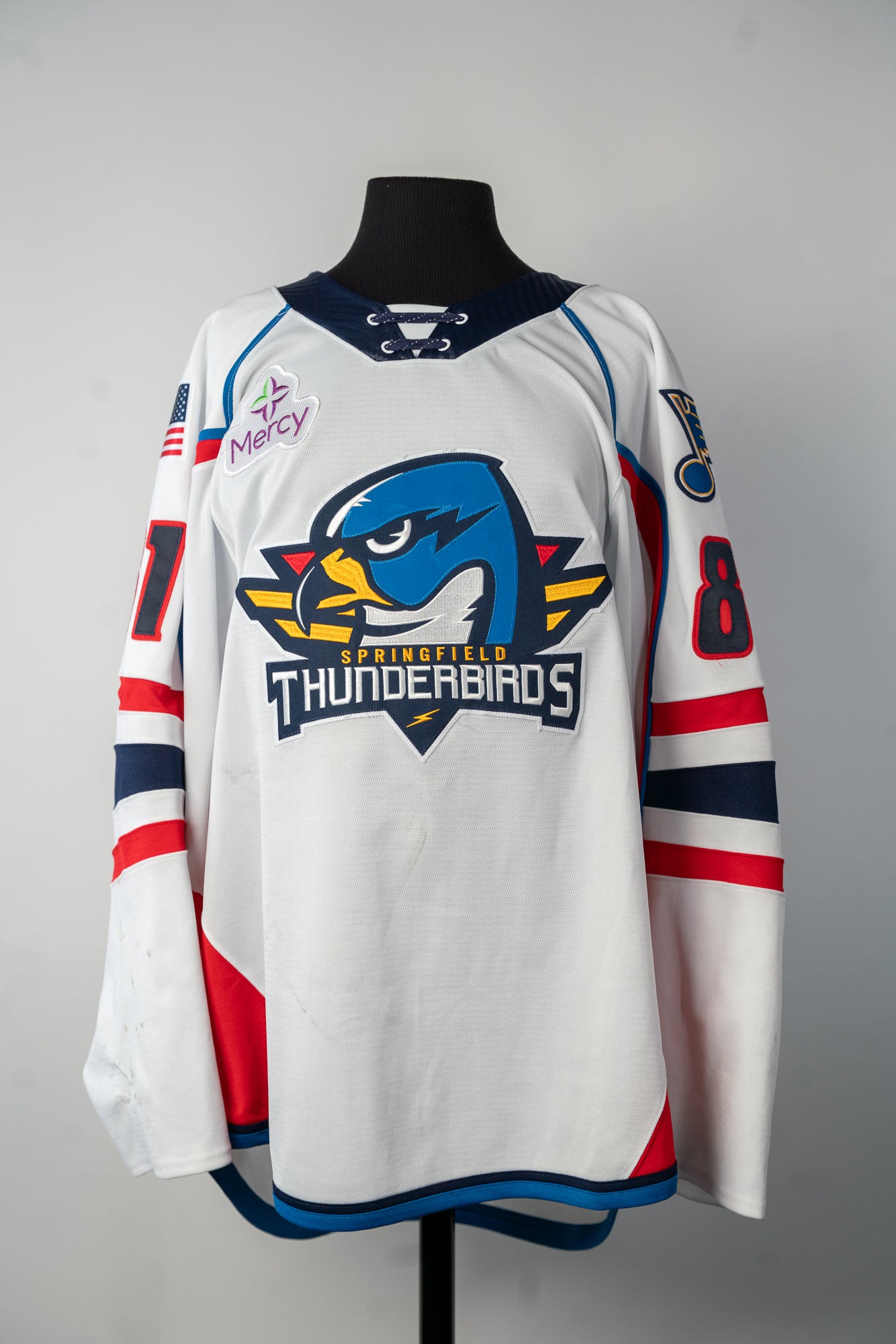 2024-25 White Jersey - #81 Marcus Sylvegard - Game Worn - Size 56 - Set 1/1