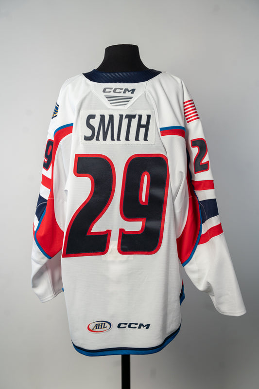 2024-25 White Jersey - #29 Ryan Smith - Preseason Worn - Size 56 - Set 1/1