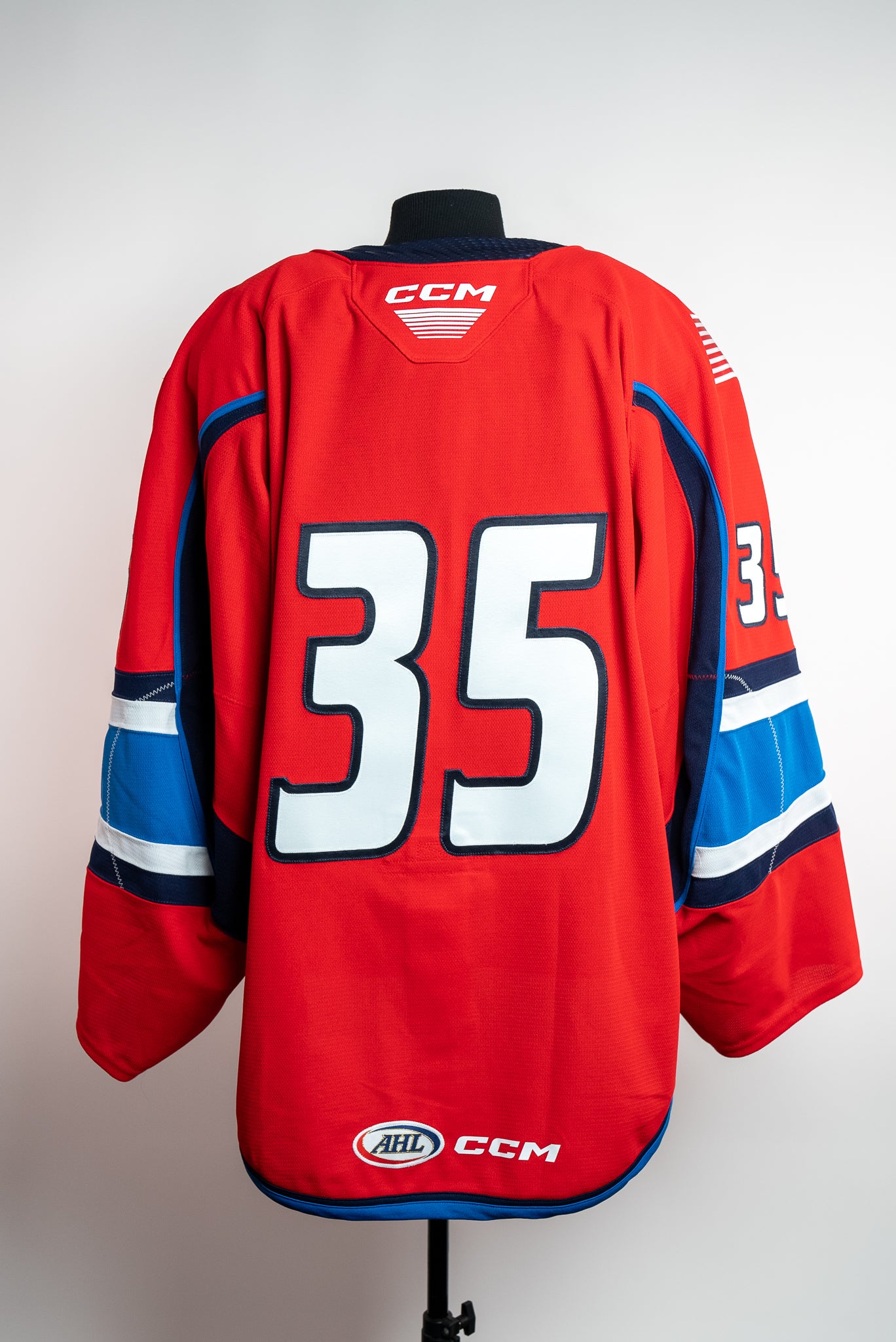 Red Authentic Jersey - Size 60G - BLANK #35