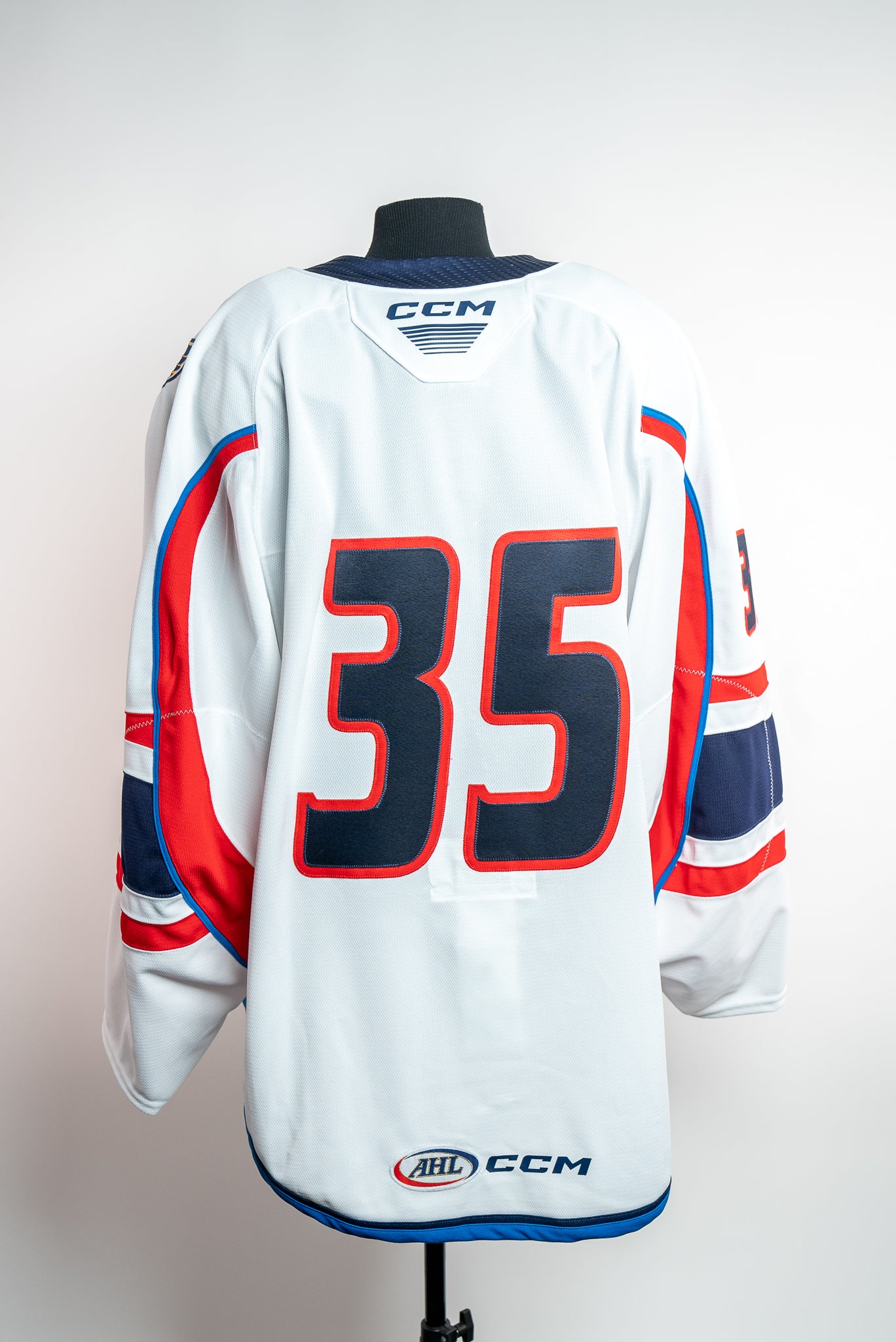 White Authentic Jersey - Size 60G - BLANK #35