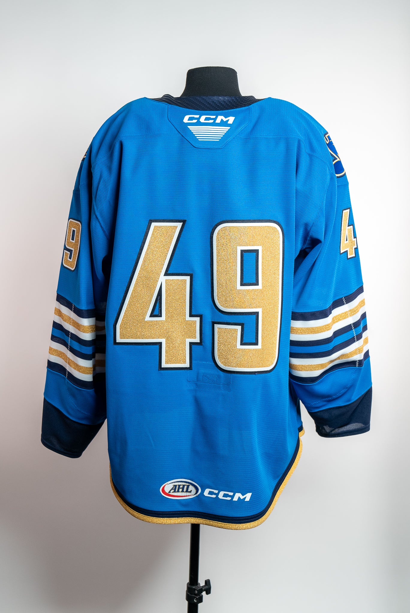 Blue Authentic Jersey - Size 58 - BLANK #49