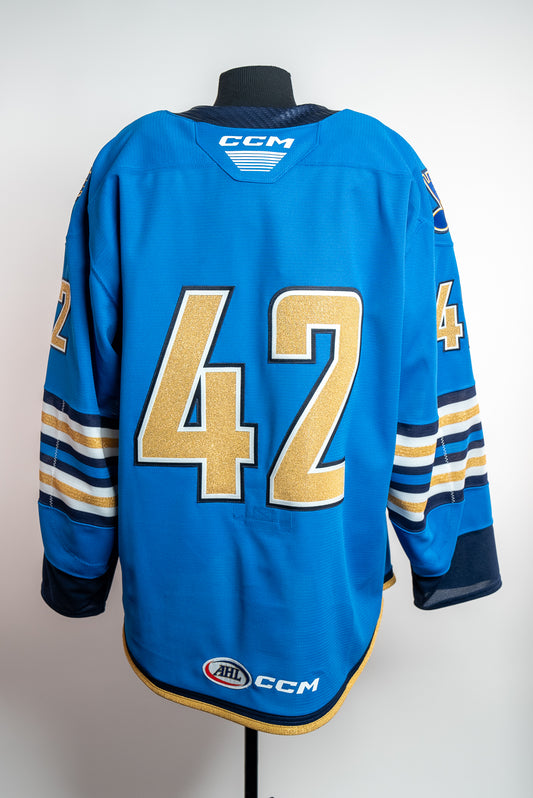 Blue Authentic Jersey - Size 58 - BLANK #42