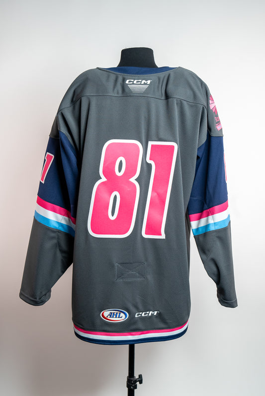 2023-24 Pink in the Rink Jersey - Size 58 - BLANK #81