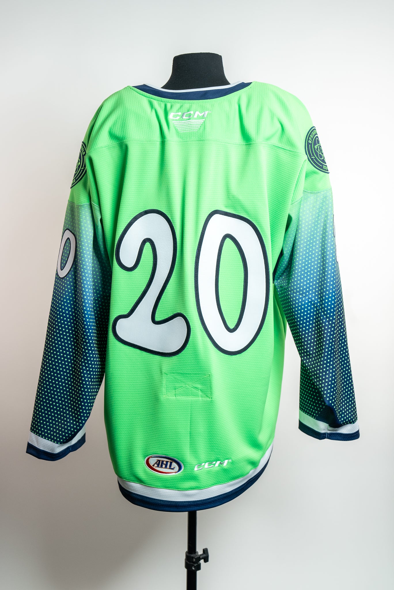 2023-24 Neon Green Ice-O-Topes Jersey - Size 58 - BLANK #20