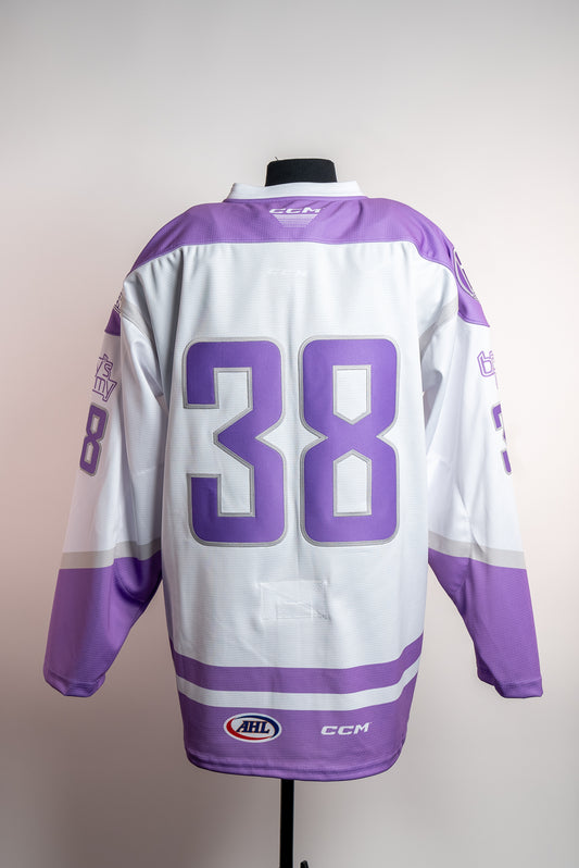 2023-24 Hockey Fights Cancer Jersey - Size 58 - BLANK #38