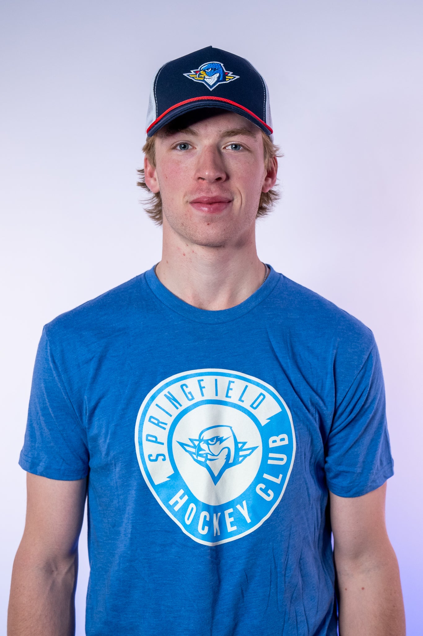 Hockey Club Logo Triblend Tee - ROYAL