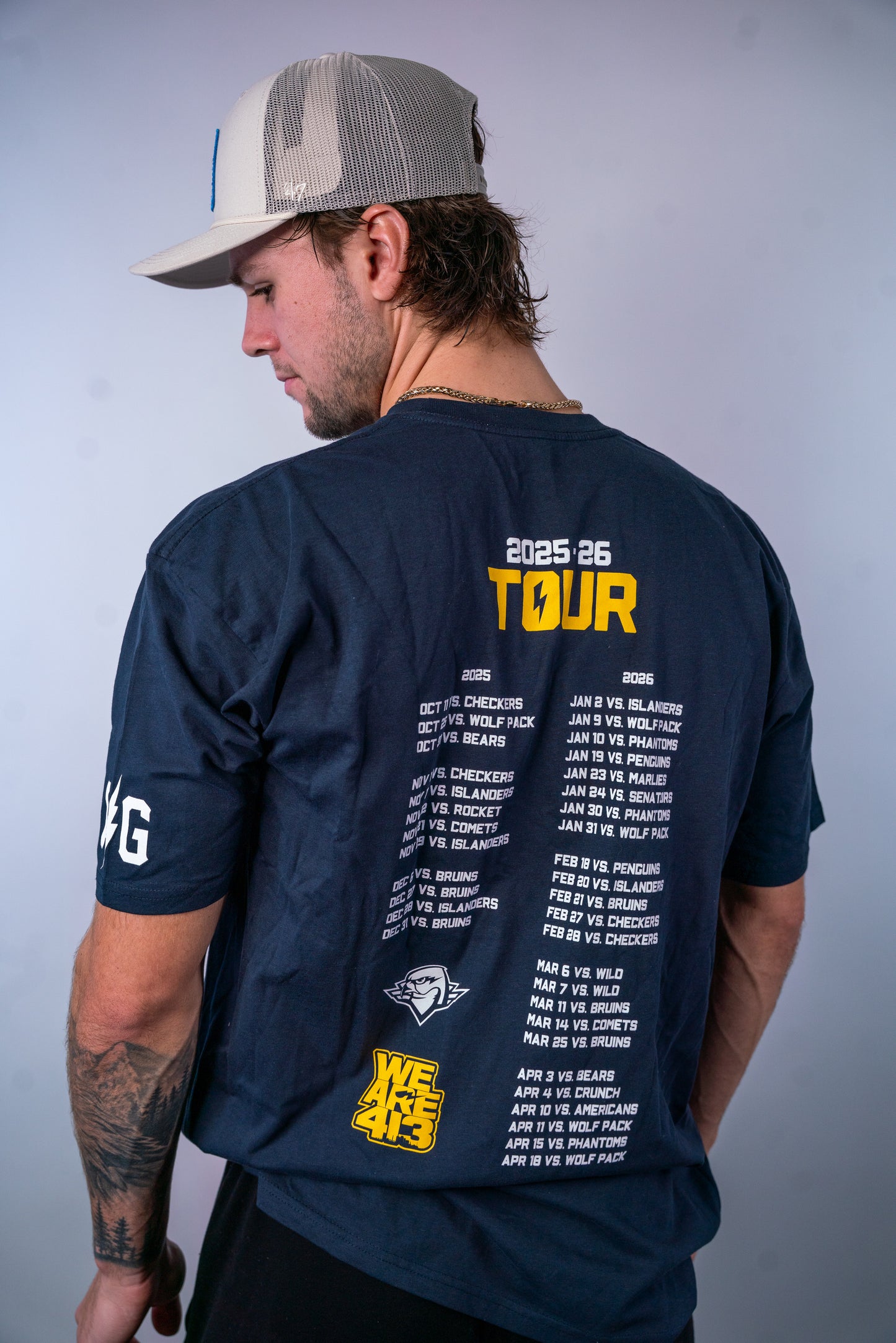 10th Anniversary Tour Tee - Navy