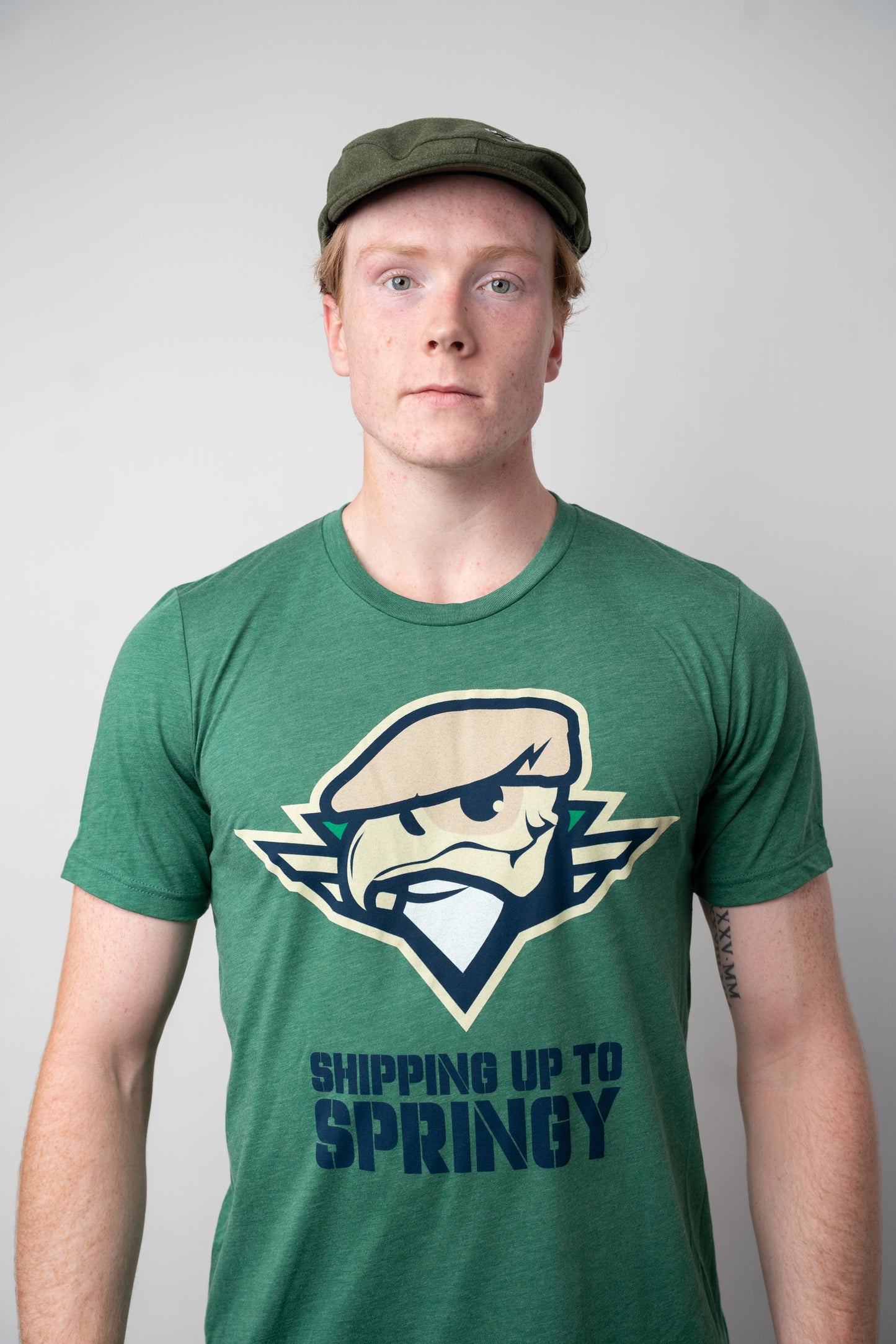 Irish Night Tee - Shipping up to Springy - Green