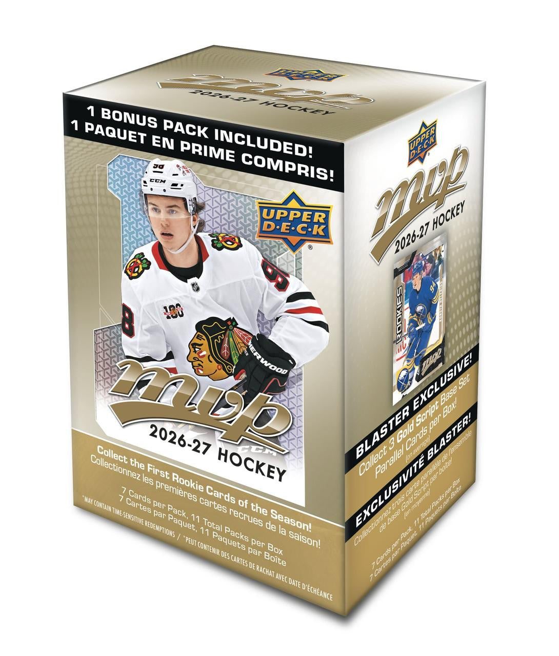 Upper Deck MVP Hockey Blaster Box - 2026-27