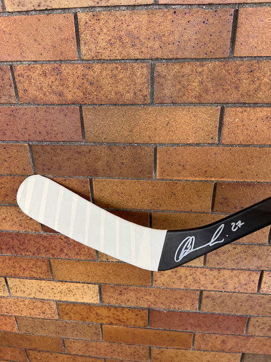 Signed Stick - #27 Corey Andonovski - CCM JetSpeed FT7 Pro (PICK UP ONLY)