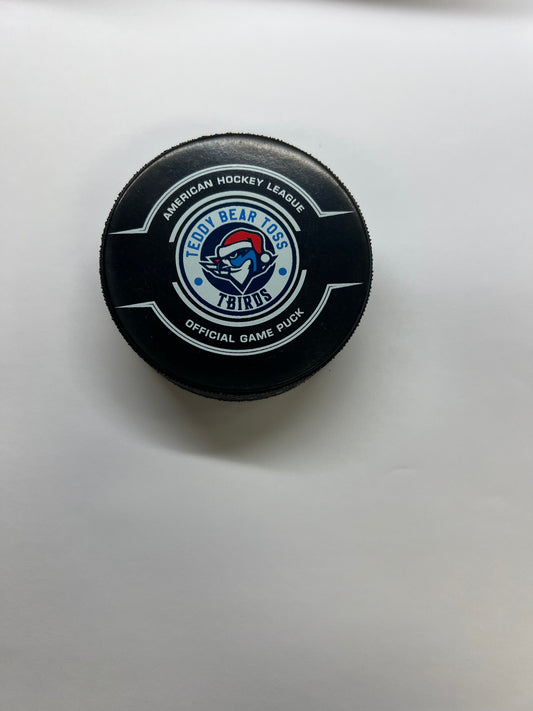 Official Game Puck - Teddy Bear Toss 2025-26