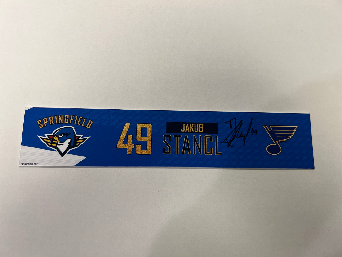 2024-25 T-Birds 3rd Jersey Locker Nameplates