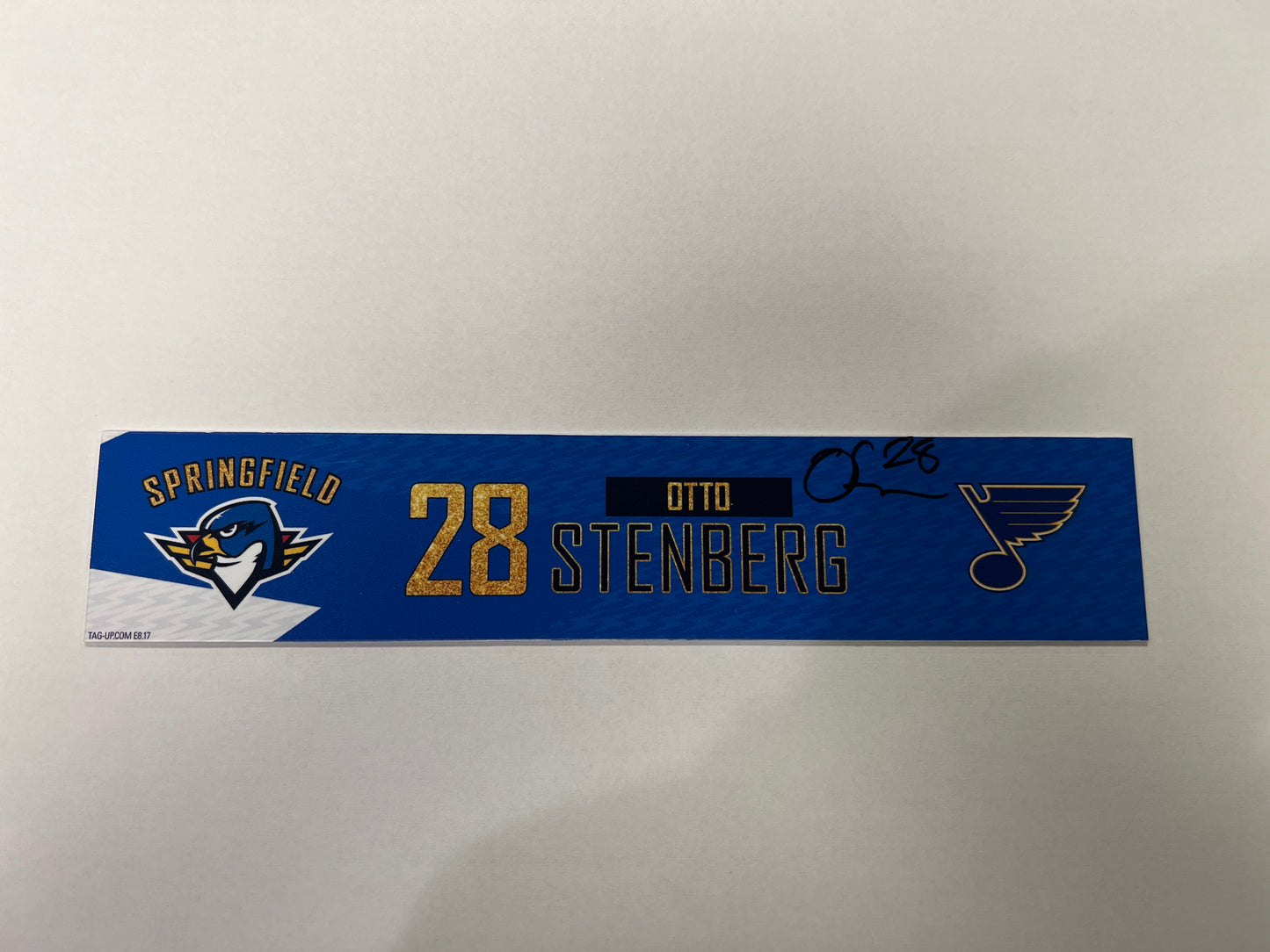 2024-25 T-Birds 3rd Jersey Locker Nameplates