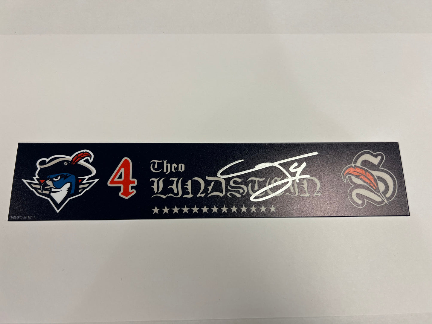 2025-26 250th Night Locker Nameplate