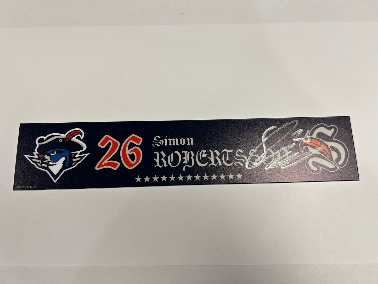 2025-26 250th Night Locker Nameplate