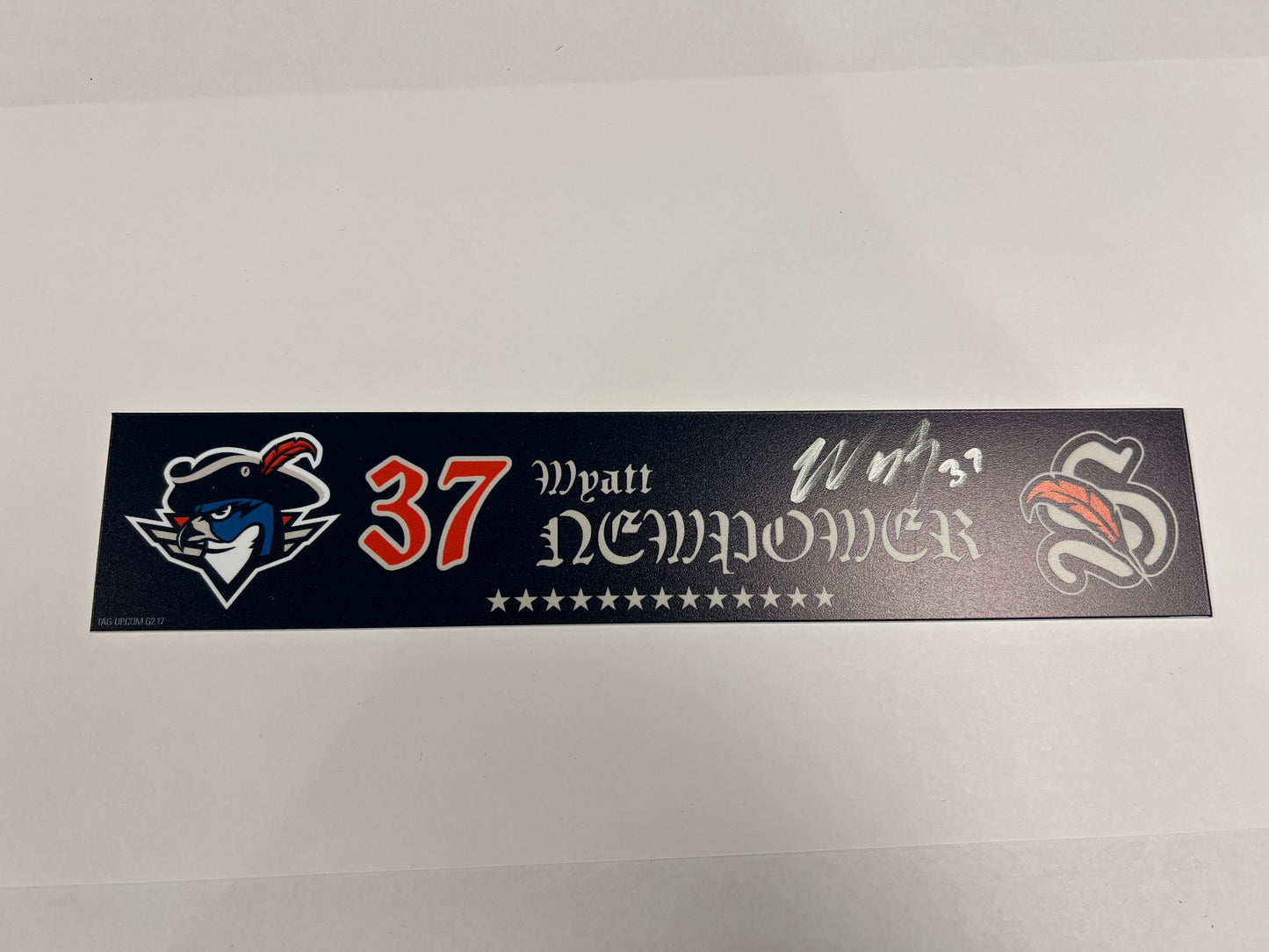 2025-26 250th Night Locker Nameplate