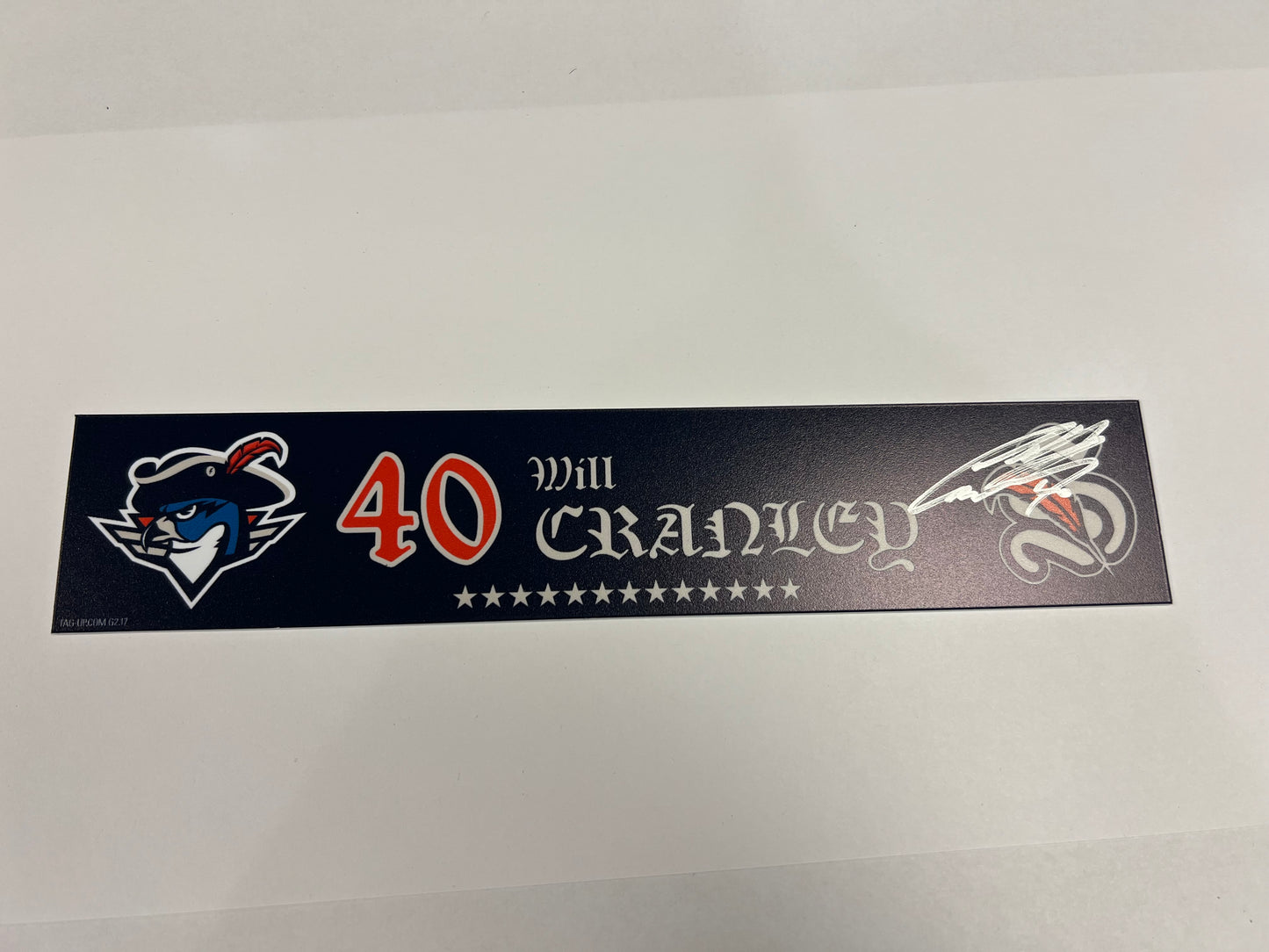 2025-26 250th Night Locker Nameplate