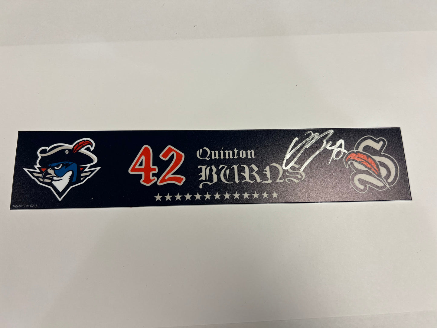 2025-26 250th Night Locker Nameplate
