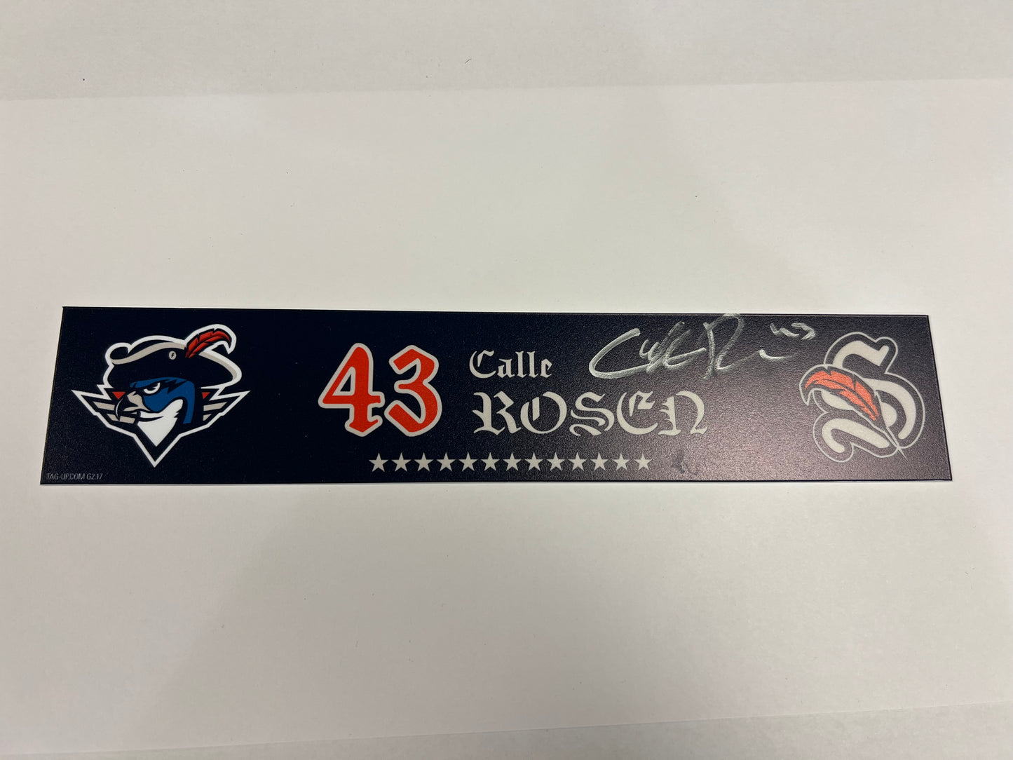 2025-26 250th Night Locker Nameplate