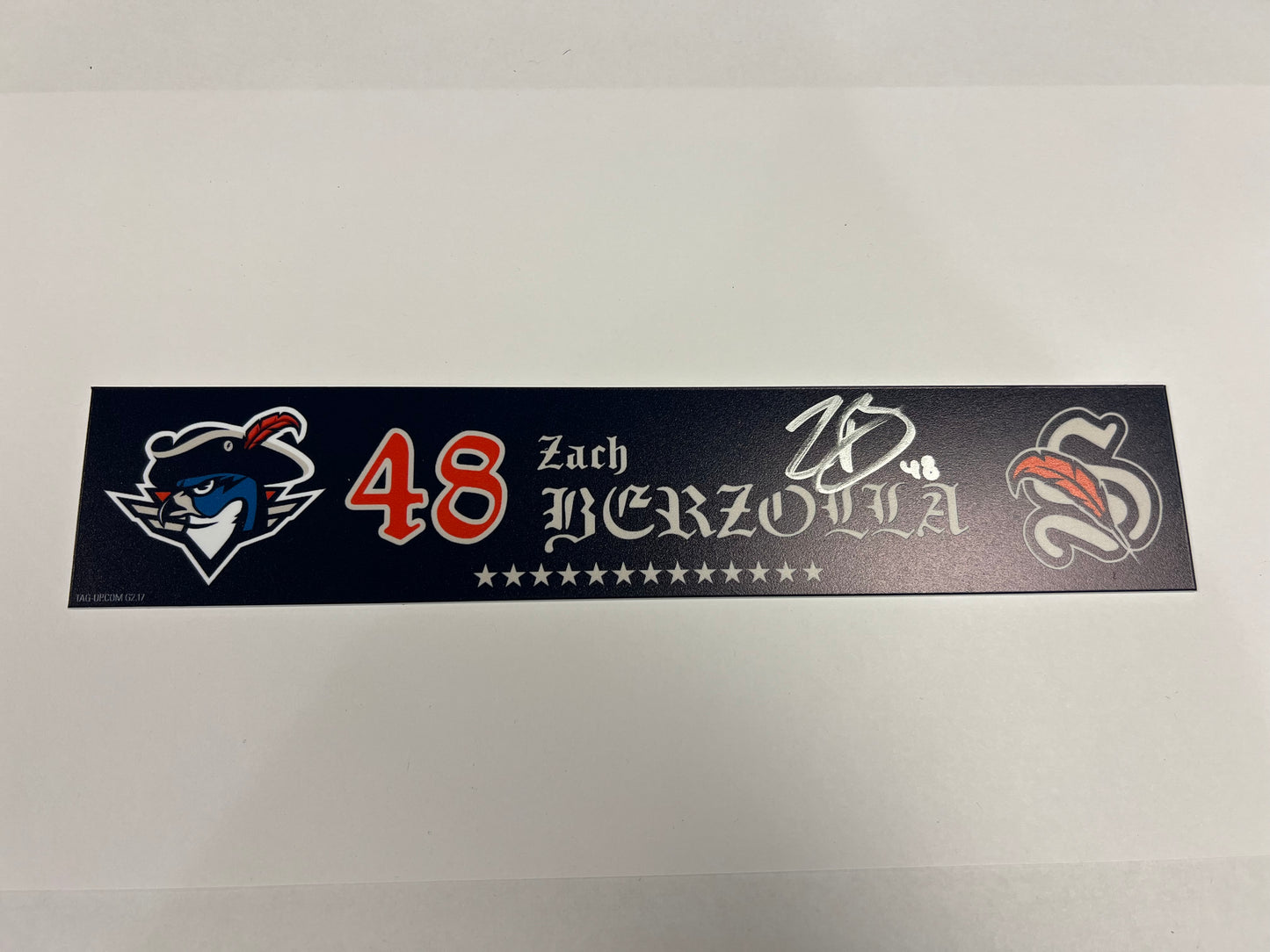 2025-26 250th Night Locker Nameplate