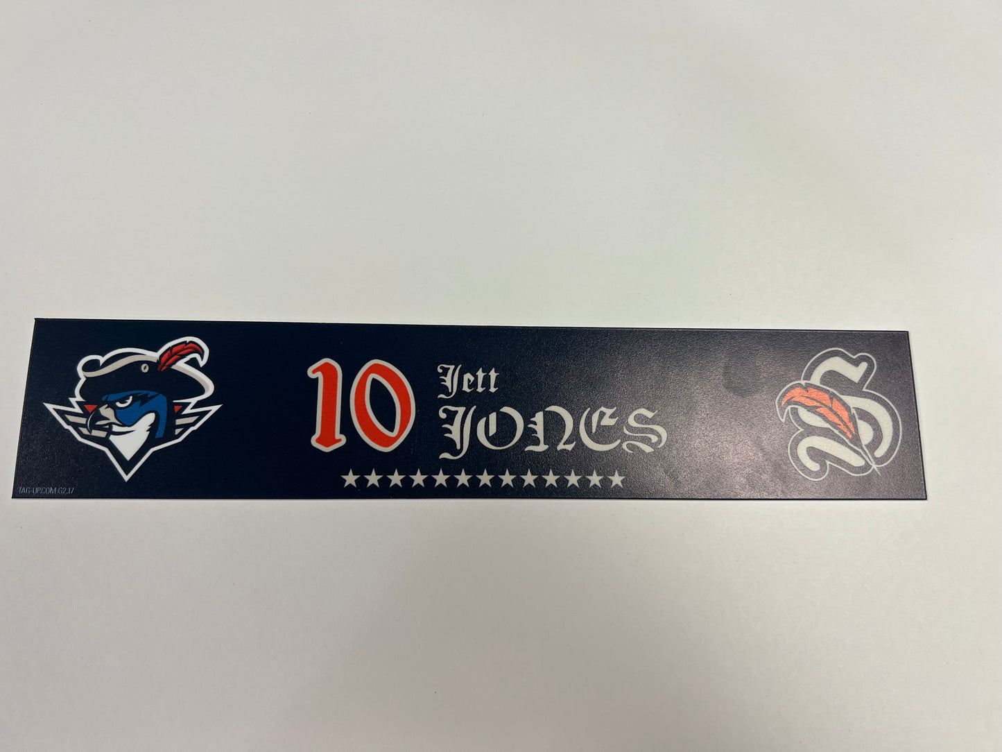 2025-26 250th Night Locker Nameplate