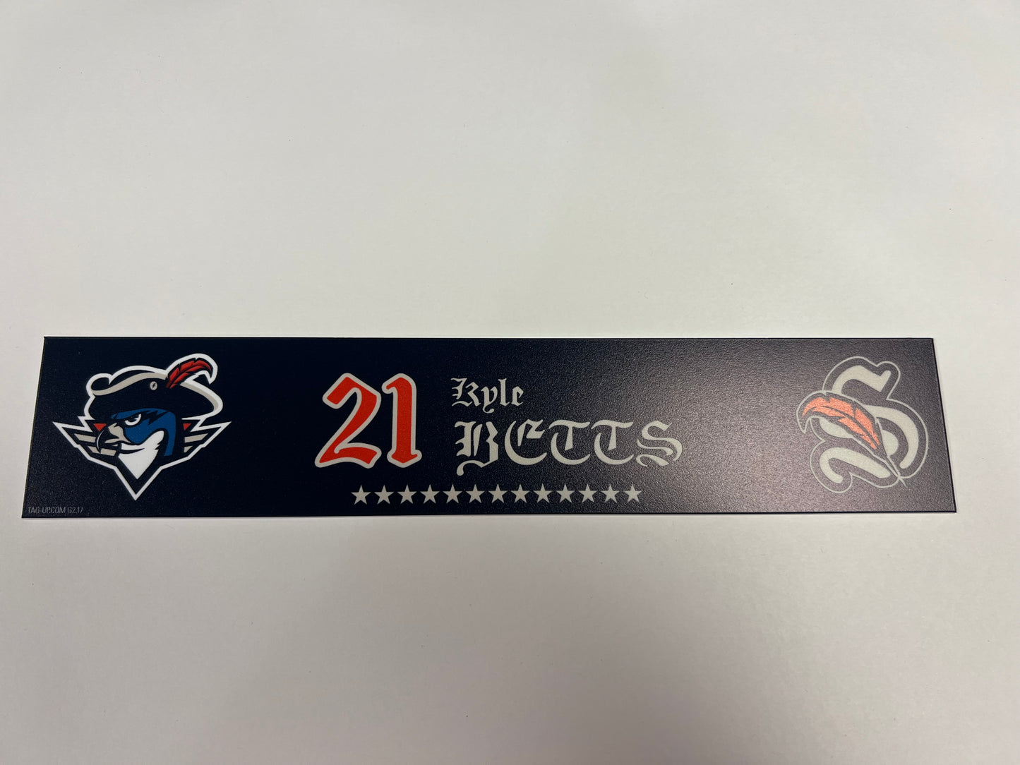 2025-26 250th Night Locker Nameplate