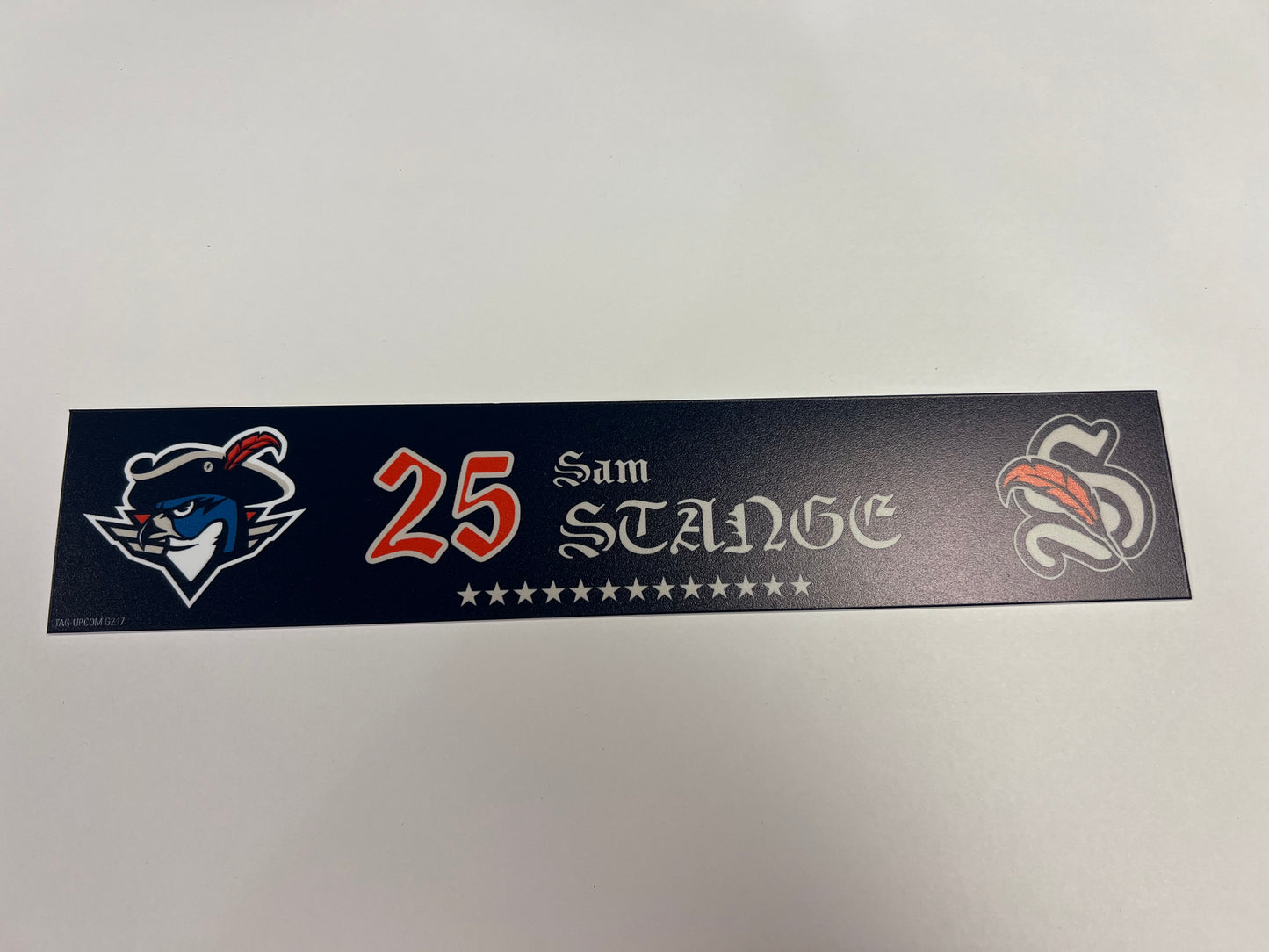 2025-26 250th Night Locker Nameplate
