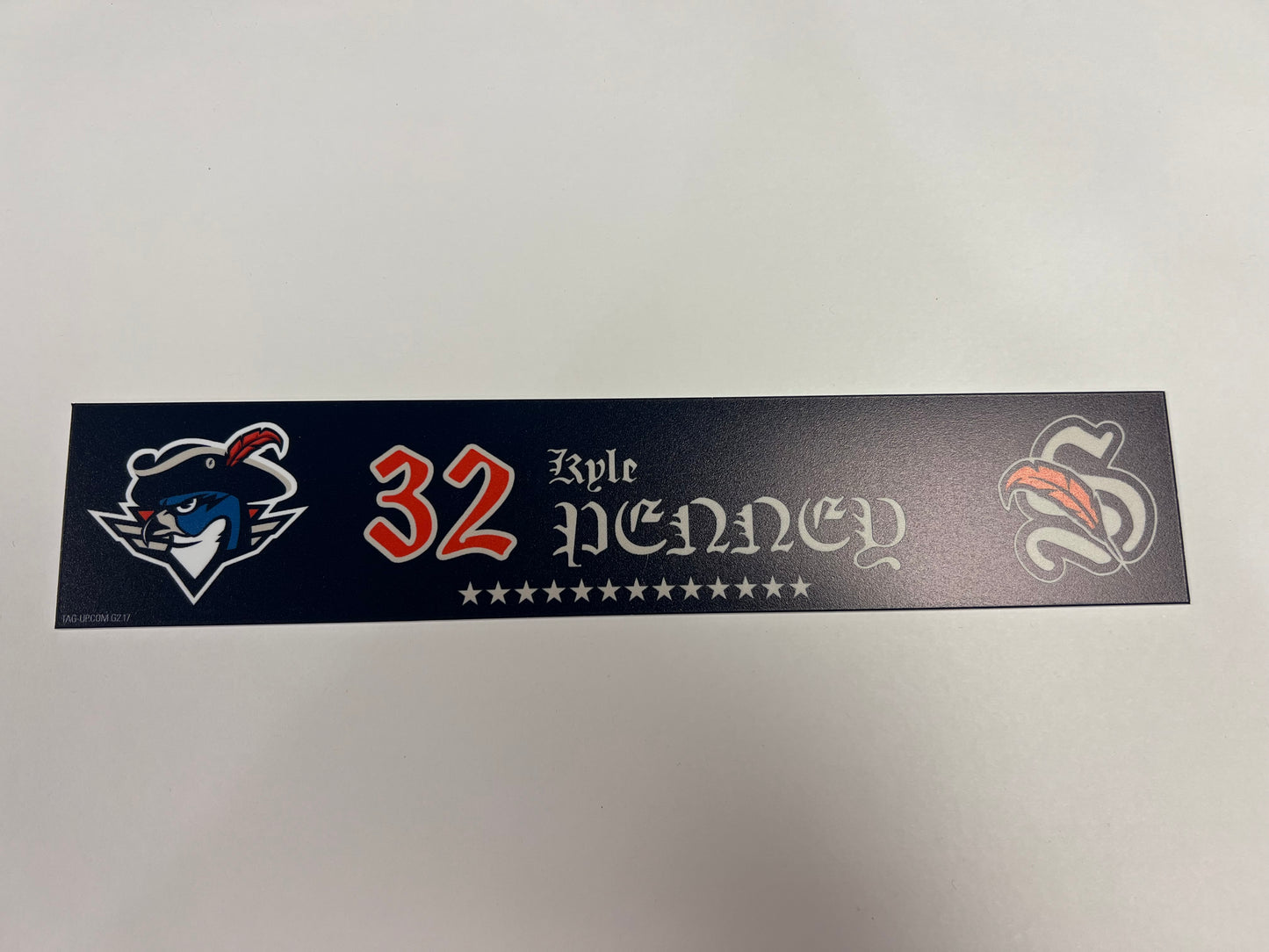 2025-26 250th Night Locker Nameplate