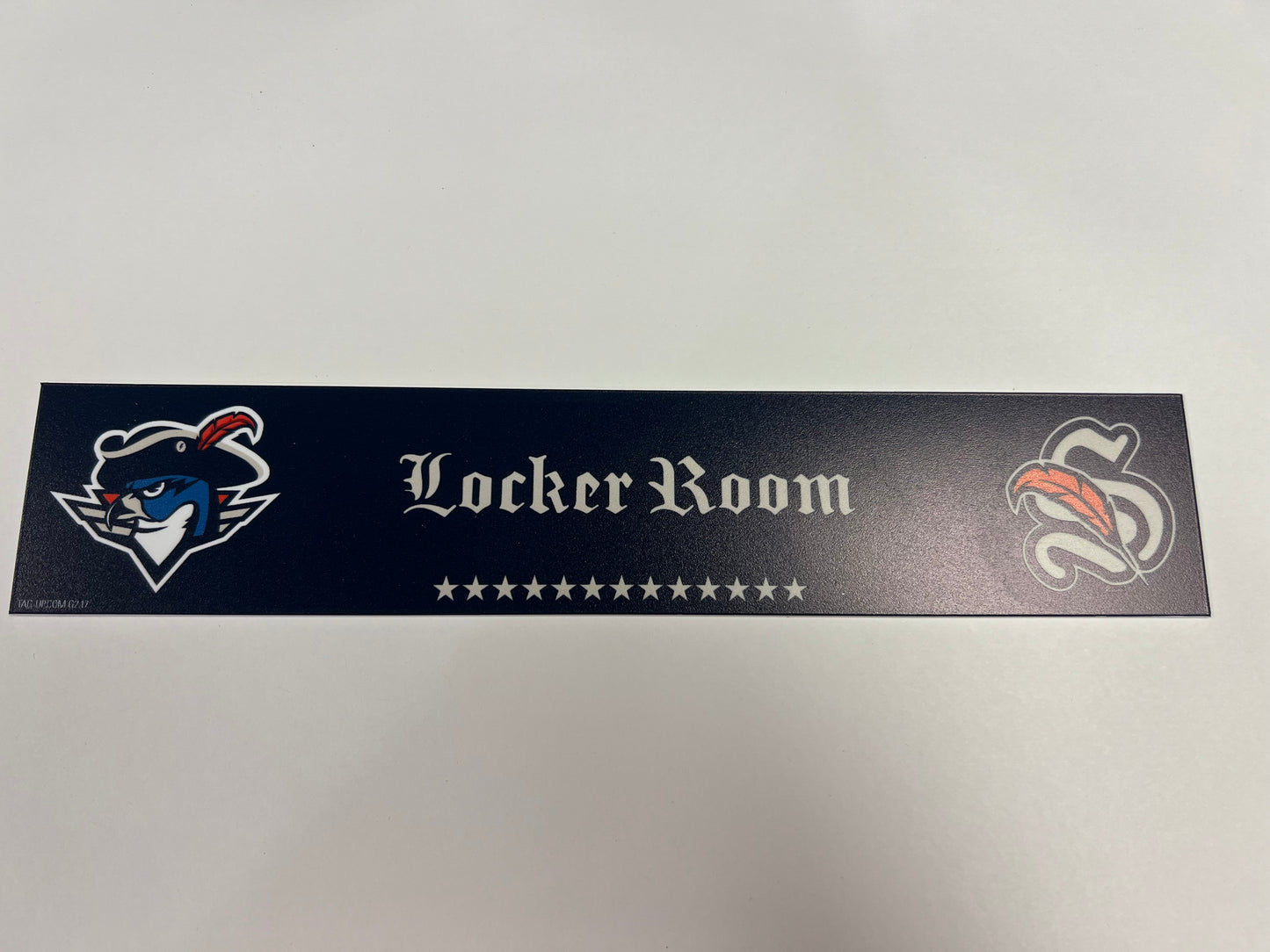 2025-26 250th Night Locker Nameplate