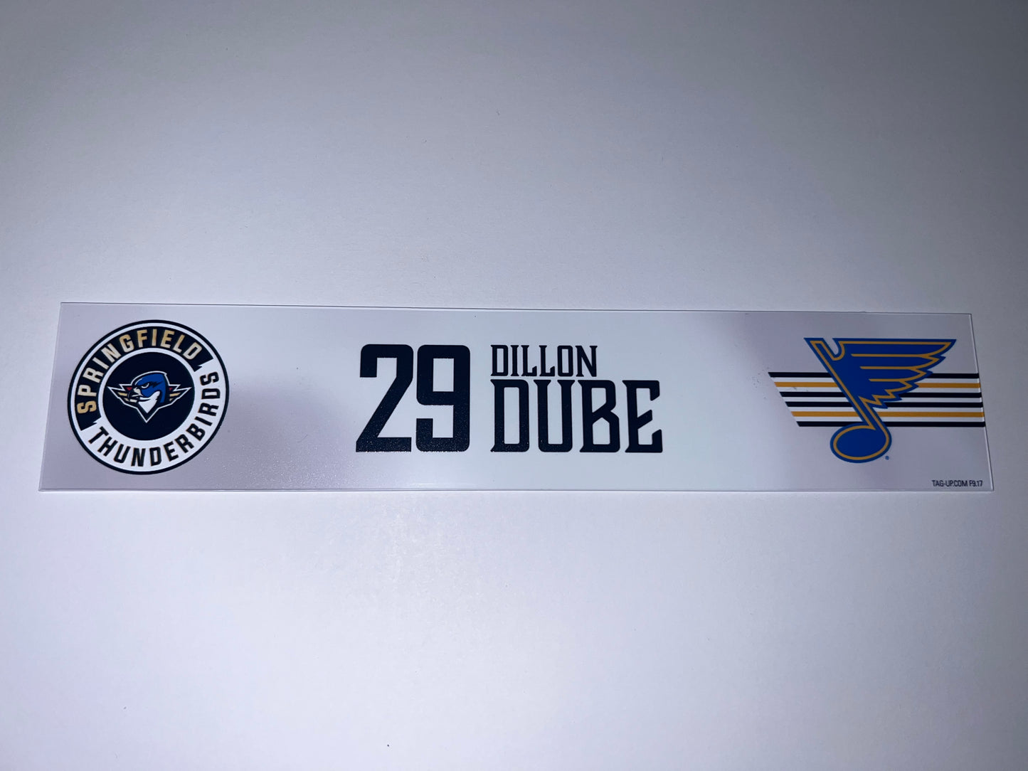 2025-26 T-Birds Regular Season Locker Nameplate - WHITE