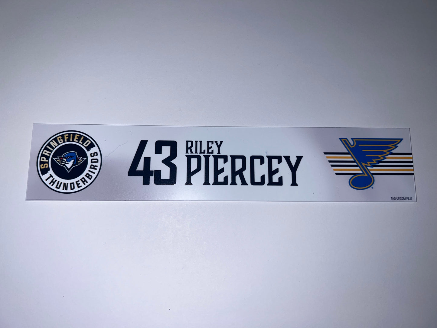 2025-26 T-Birds Regular Season Locker Nameplate - WHITE