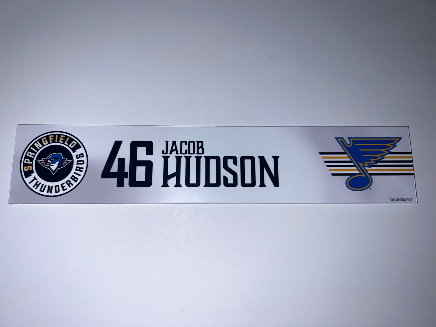 2025-26 T-Birds Regular Season Locker Nameplate - WHITE